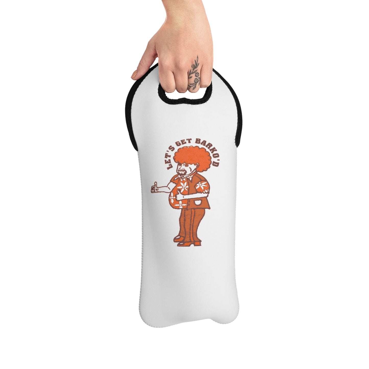 Barkopalooza 1999 - Retro Wine Tote Bag - lifestyle view | Genius Mangoes
