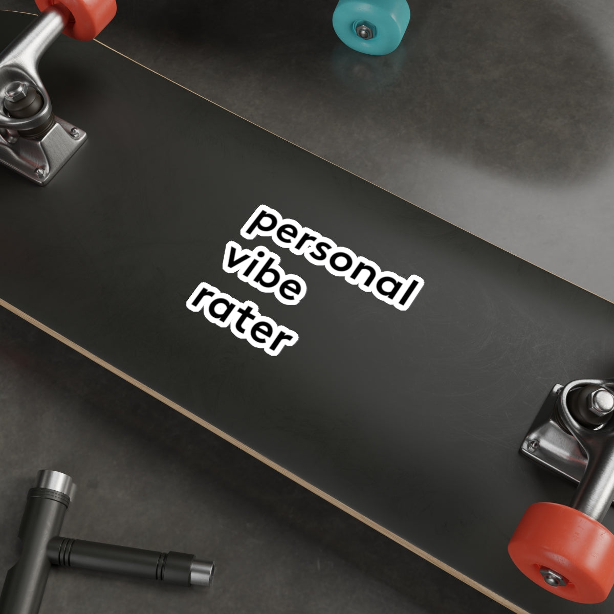 Personal Vibe Rater™ Die-Cut Sticker - Waterproof Vinyl Decal | Genius Mangoes