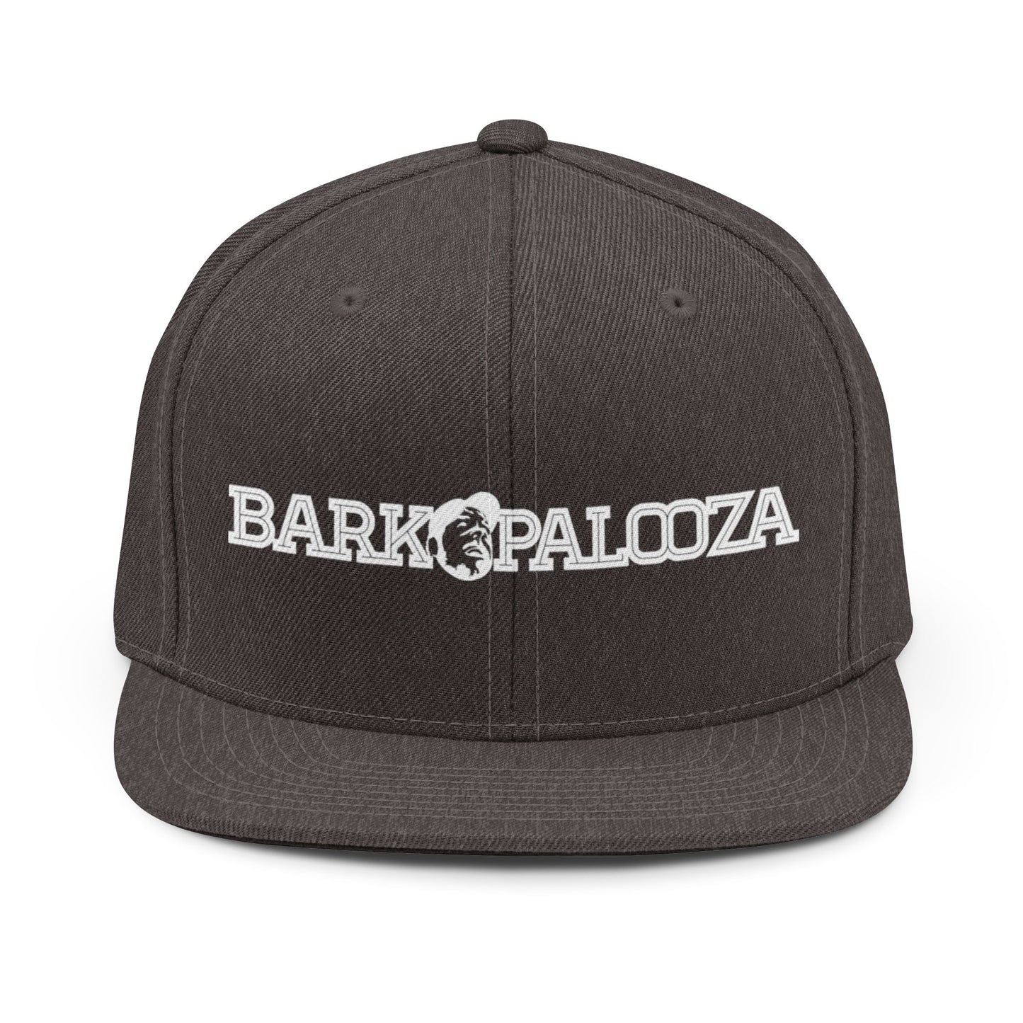 Barkopalooza Logo Snapback Hat - Flat Brim | Genius Mangoes