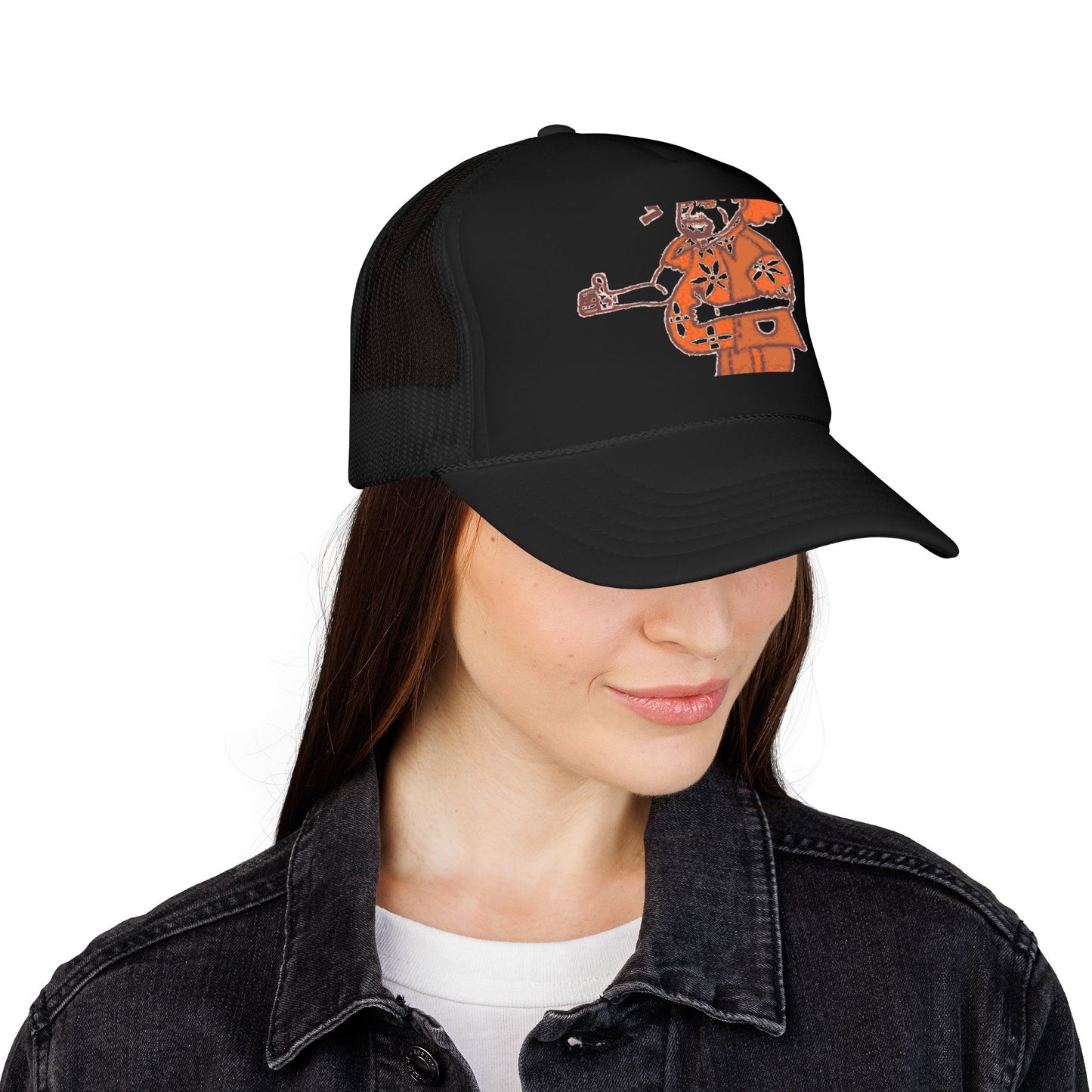 Barkopalooza 1999 Retro Foam Trucker Hat - lifestyle view | Genius Mangoes