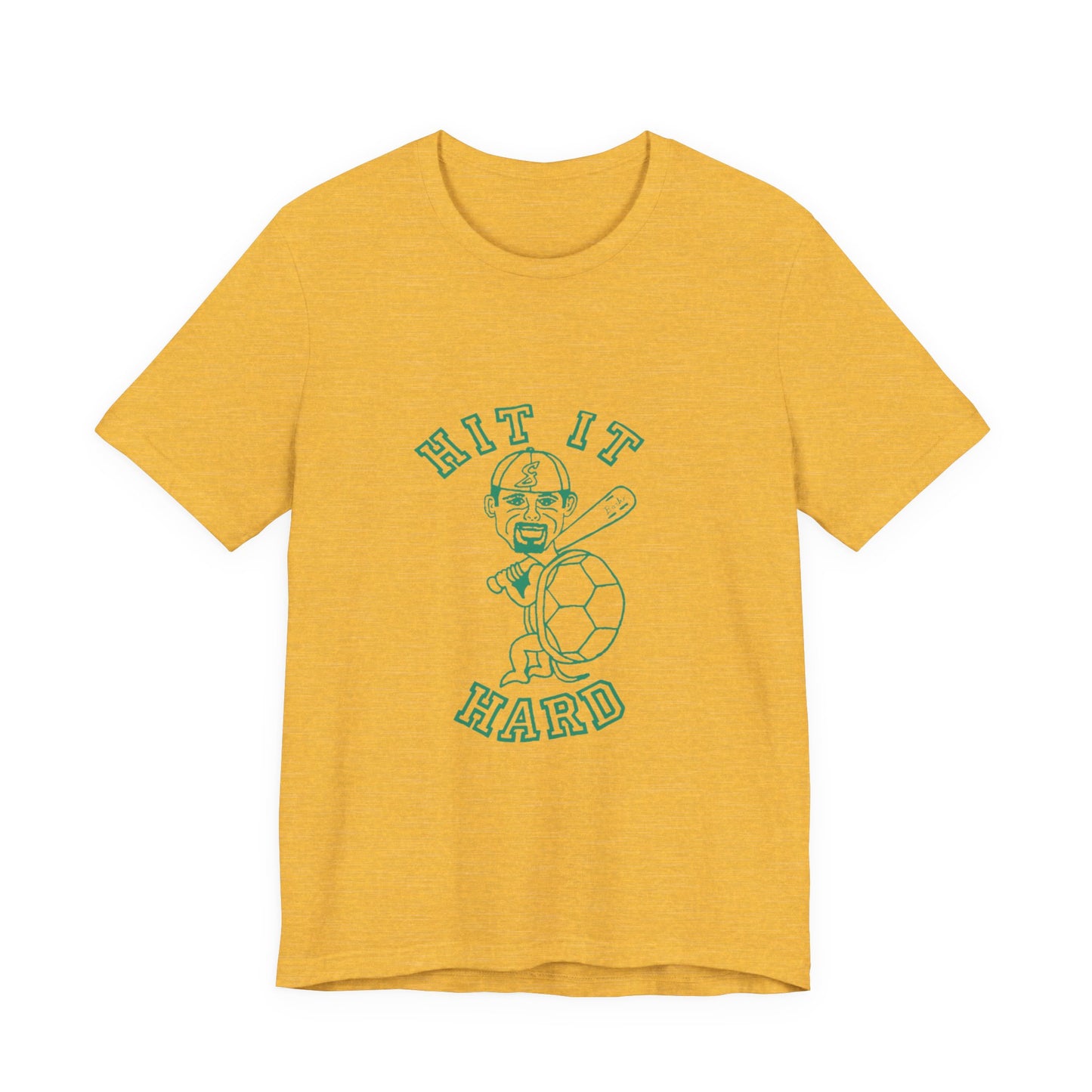 Barkopalooza - Hit it Hard T-Shirt - premium cotton tee | Genius Mangoes
