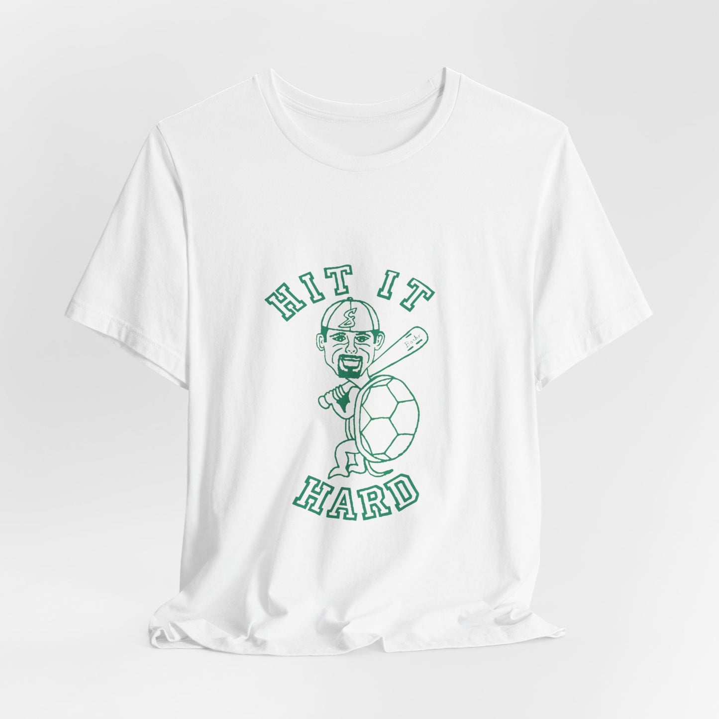 Barkopalooza - Hit it Hard T-Shirt - premium cotton tee | Genius Mangoes