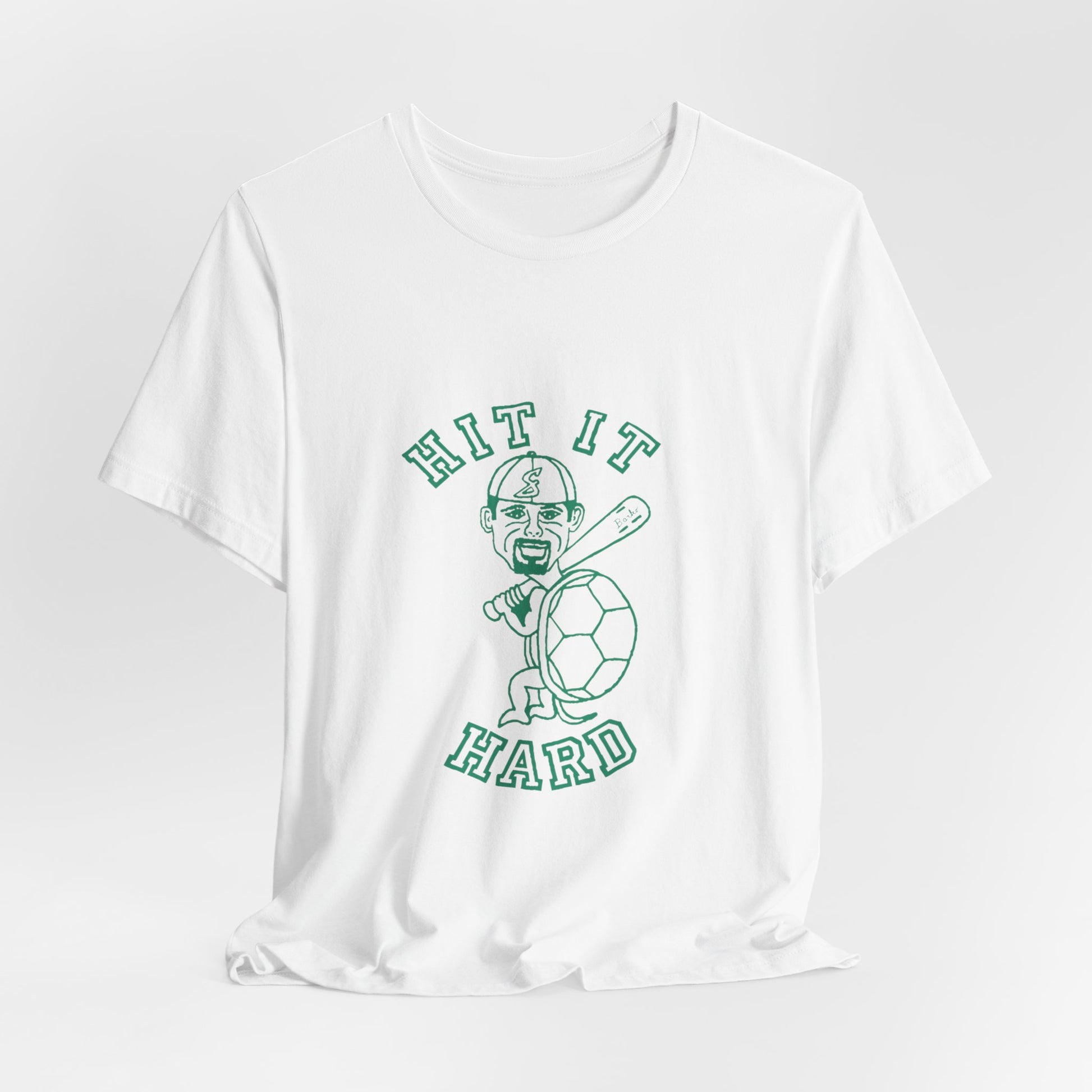 Barkopalooza - Hit it Hard T-Shirt - premium cotton tee | Genius Mangoes