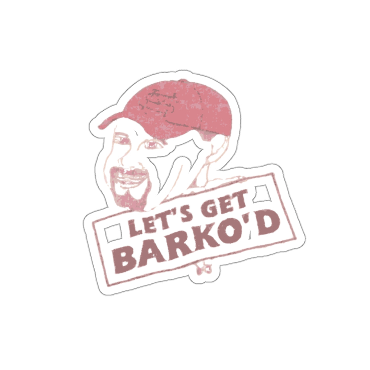 Barkopalooza 1998 - Let's Get Barko'd Die-Cut Sticker - 3 inch waterproof vinyl decal | Genius Mangoes