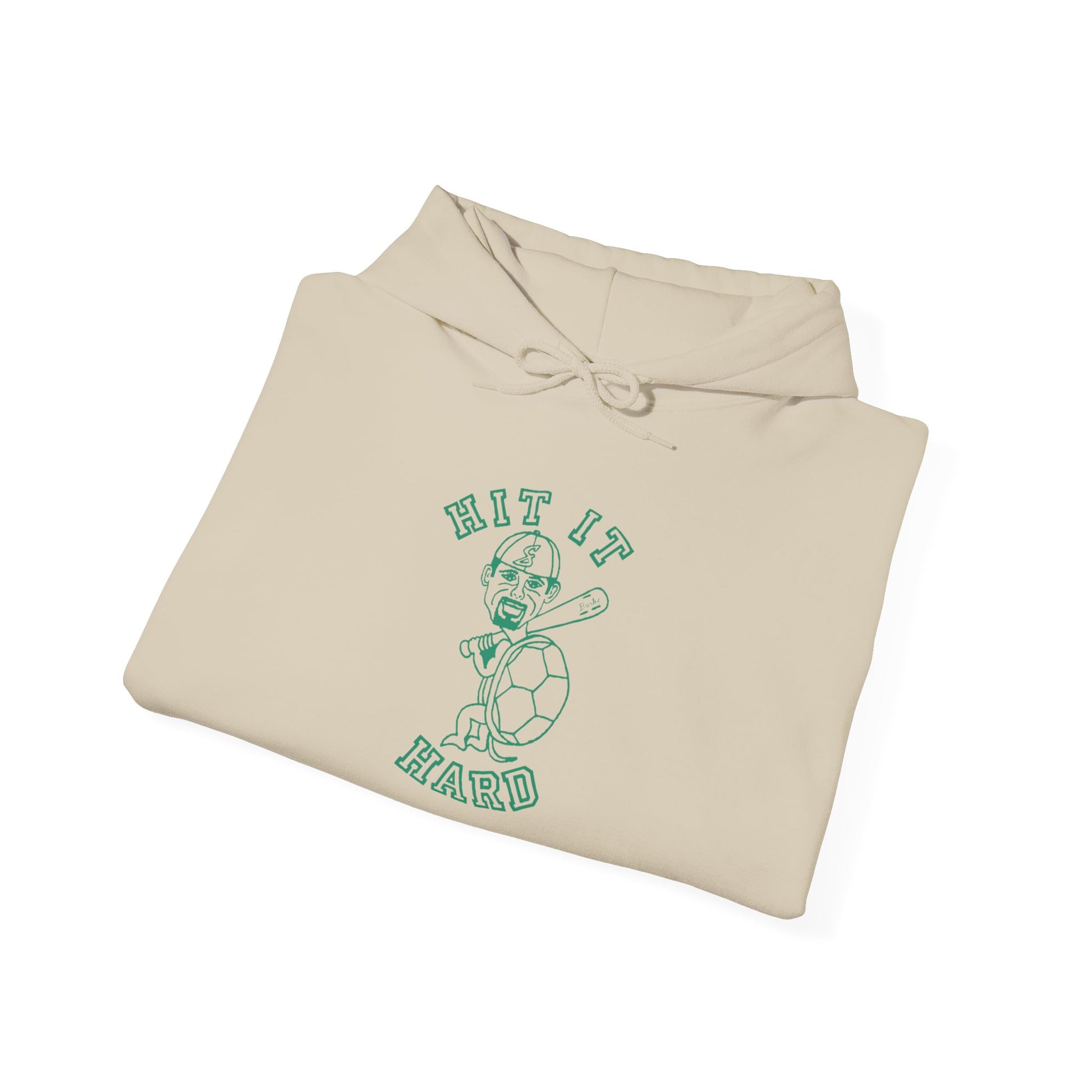 Barkopalooza - Hit it Hard Hoodie - lifestyle view | Genius Mangoes