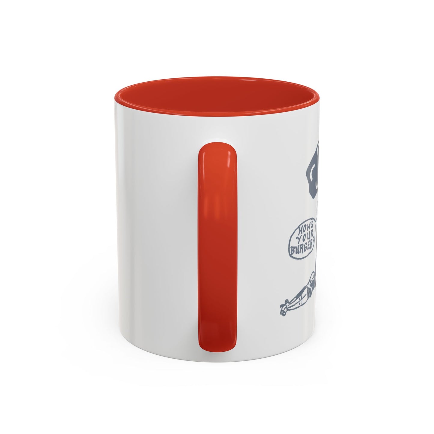 Barkopalooza 2005 - How's Your Burger Coffee Mug - Color Accent 11oz and 15oz | Genius Mangoes