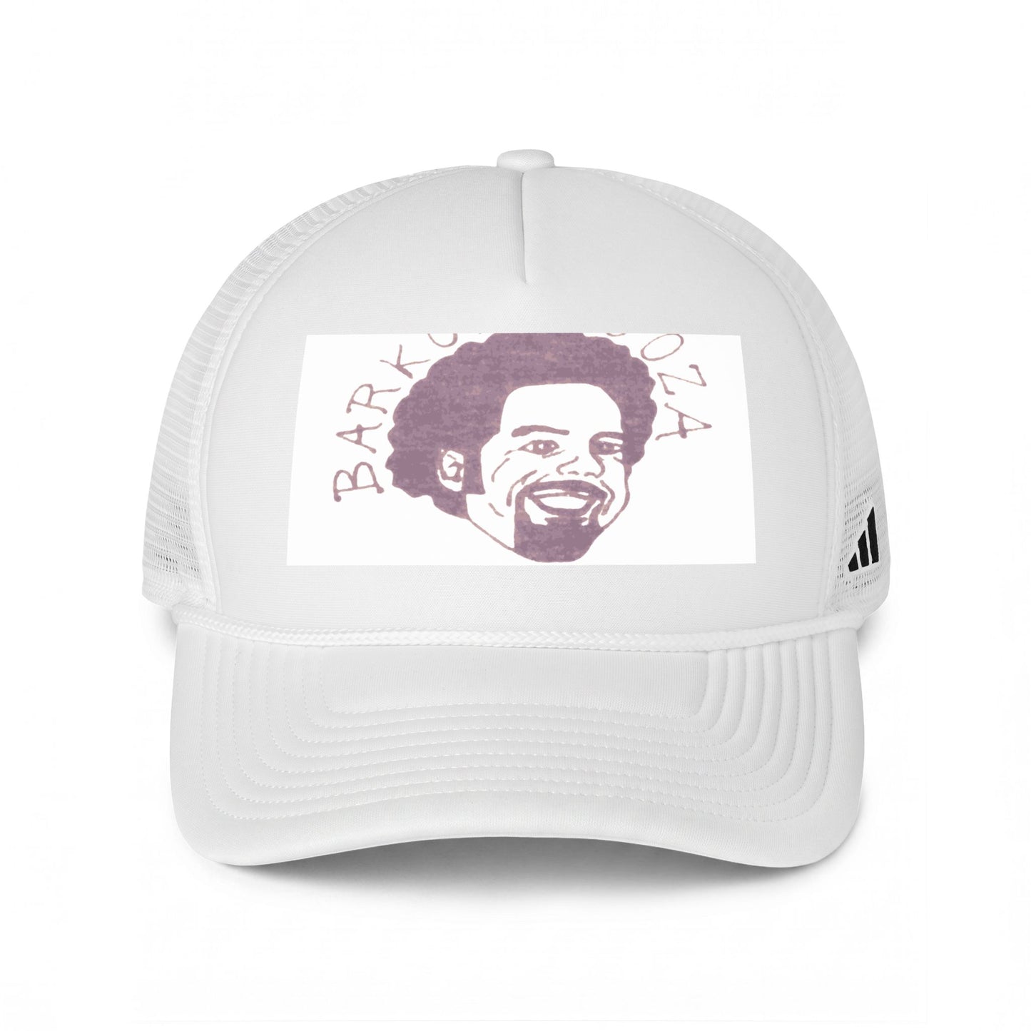 Barkopalooza 2006 Trucker Hat in White / Black | Genius Mangoes