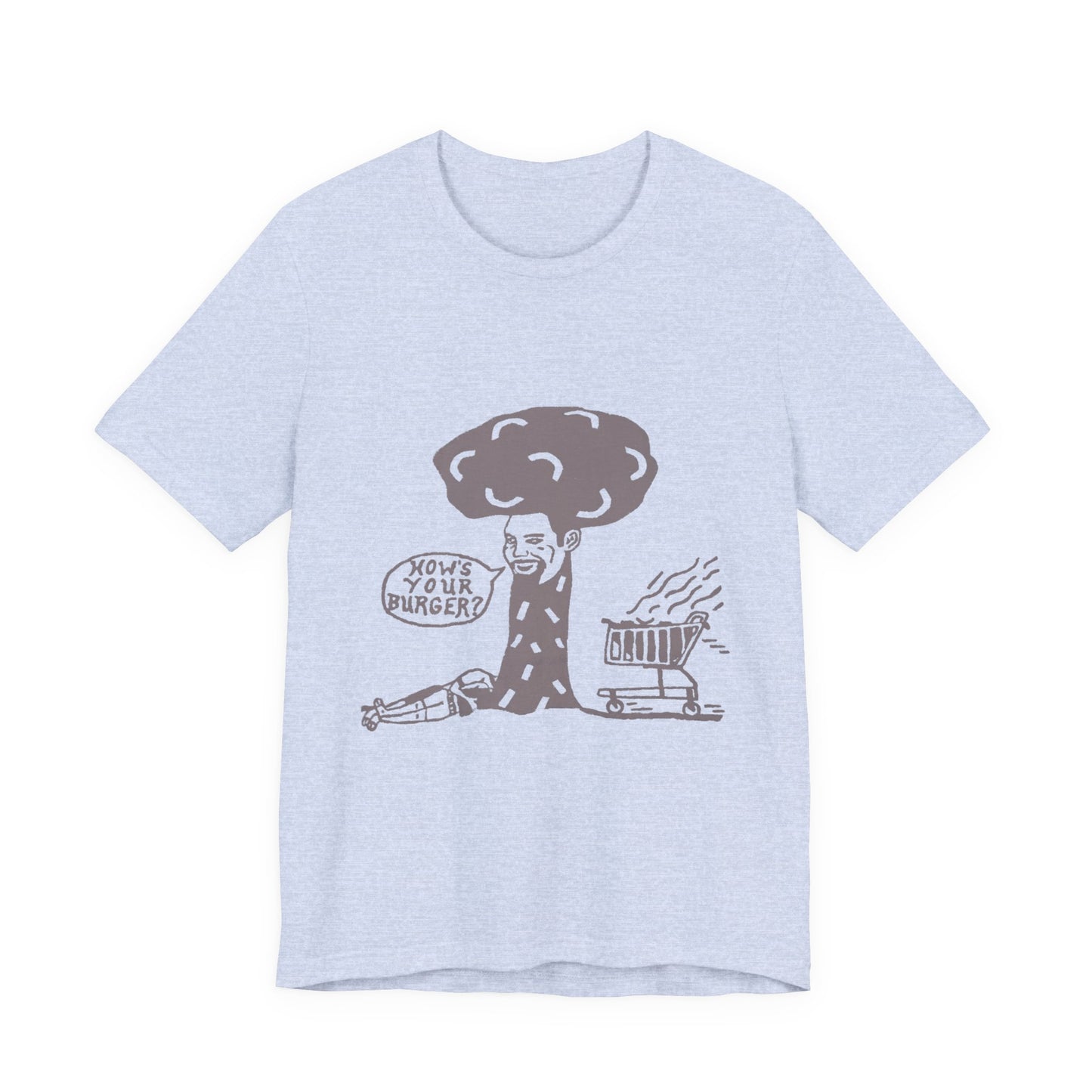 Barkopalooza 2005 - How's Your Burger T-Shirt - premium cotton tee | Genius Mangoes