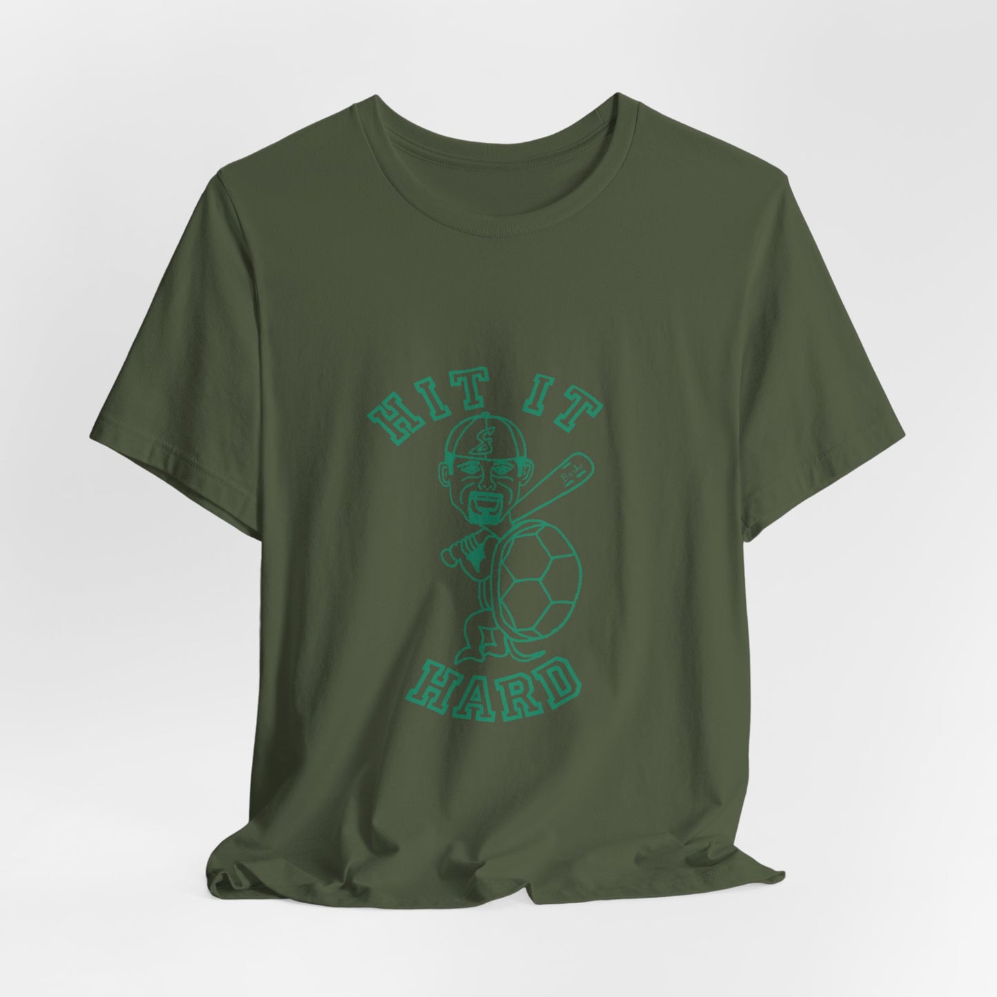 Barkopalooza - Hit it Hard T-Shirt - premium cotton tee | Genius Mangoes