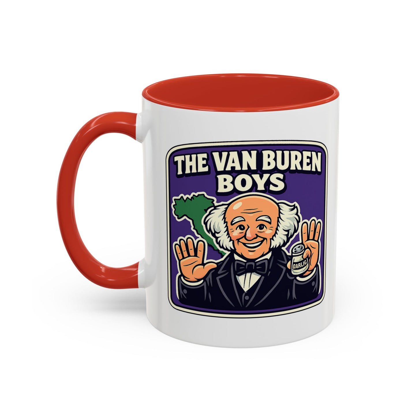 The Van Buren Boys Coffee Mug - Color Accent 11oz and 15oz | Genius Mangoes
