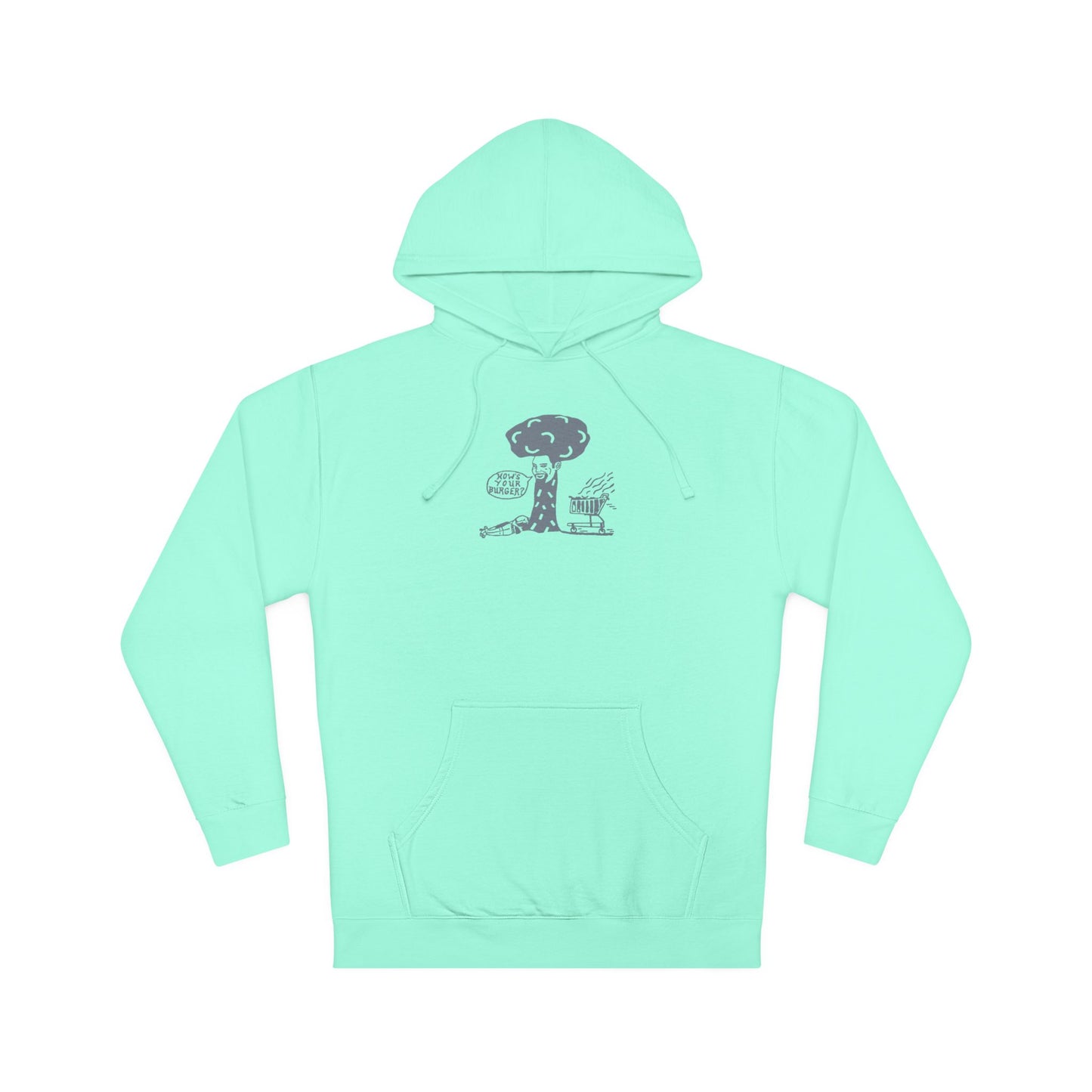 Barkopalooza 2005 - How's Your Burger Premium Hoodie (Independent Trading SS4500) | Genius Mangoes