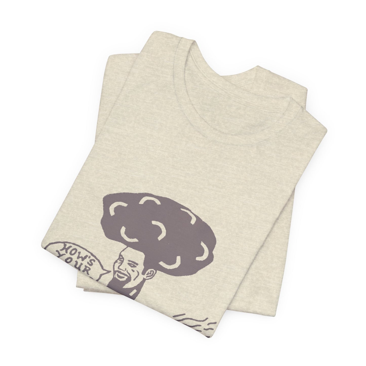 Barkopalooza 2005 - How's Your Burger T-Shirt - premium cotton tee | Genius Mangoes