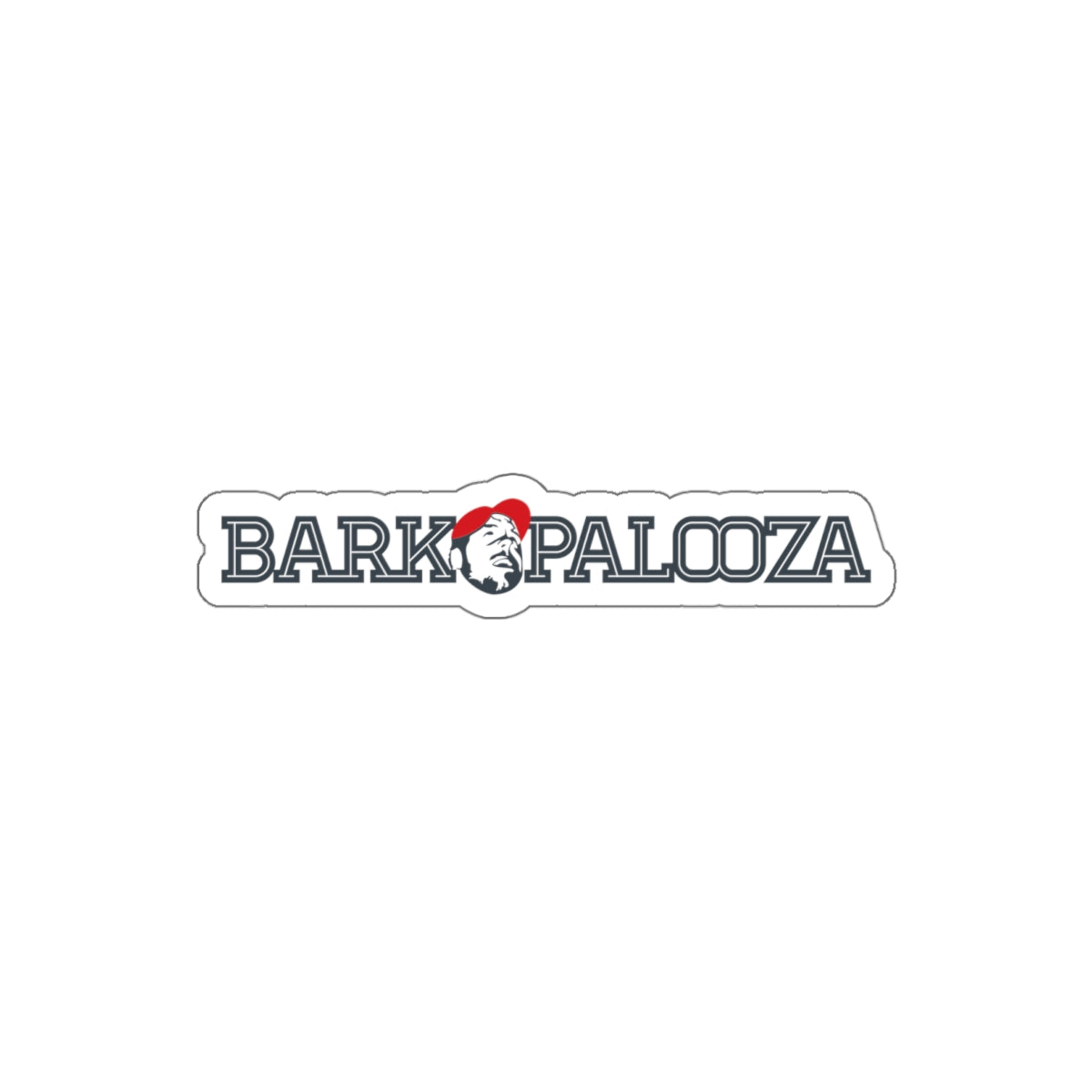 Barkopalooza Logo Die-Cut Sticker - Waterproof Vinyl Decal | Genius Mangoes