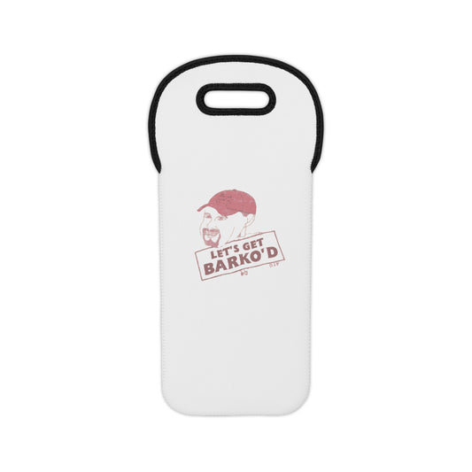 Barkopalooza 1998 - Let's Get Barko'd Wine Tote Bag in White | Genius Mangoes