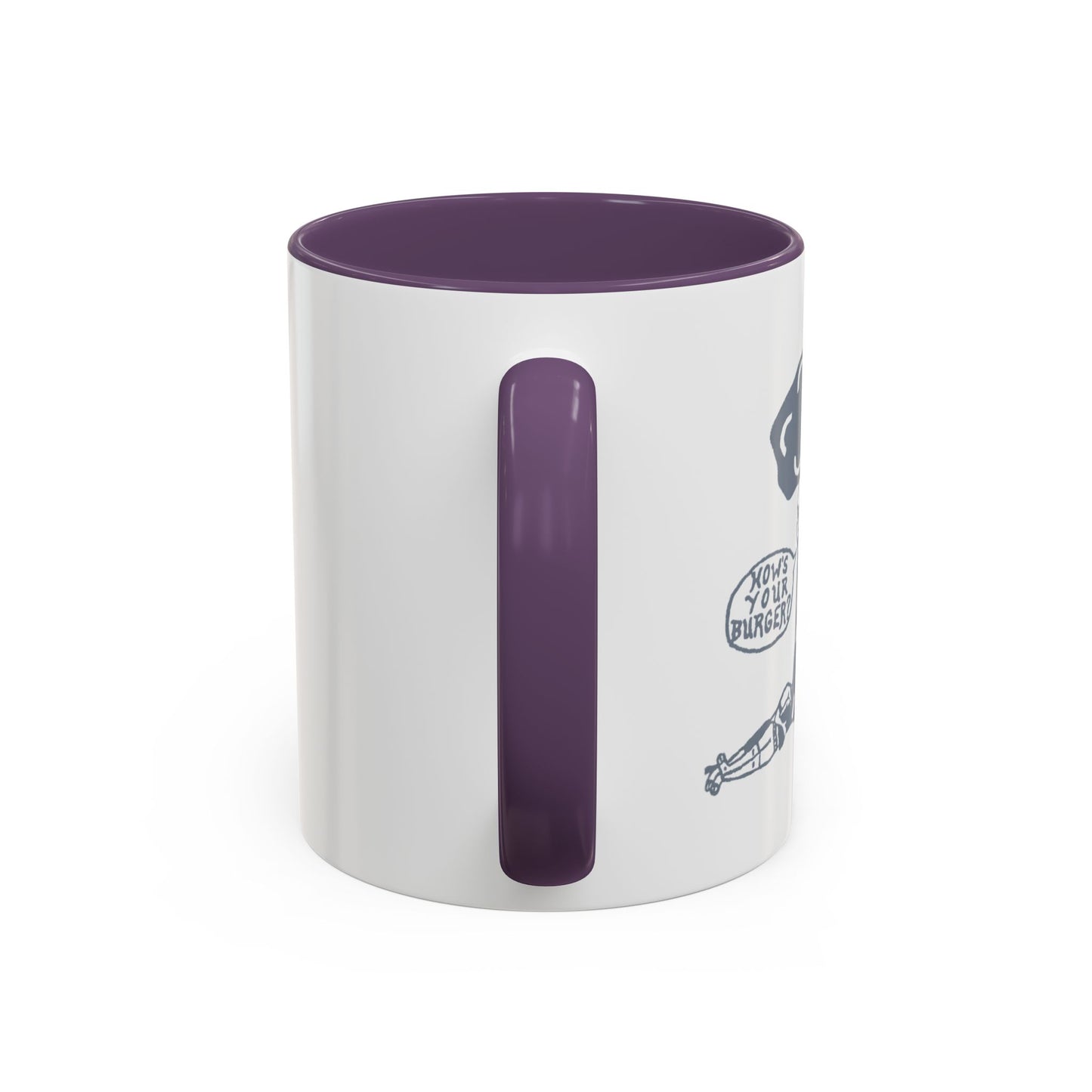 Barkopalooza 2005 - How's Your Burger Coffee Mug - Color Accent 11oz and 15oz | Genius Mangoes