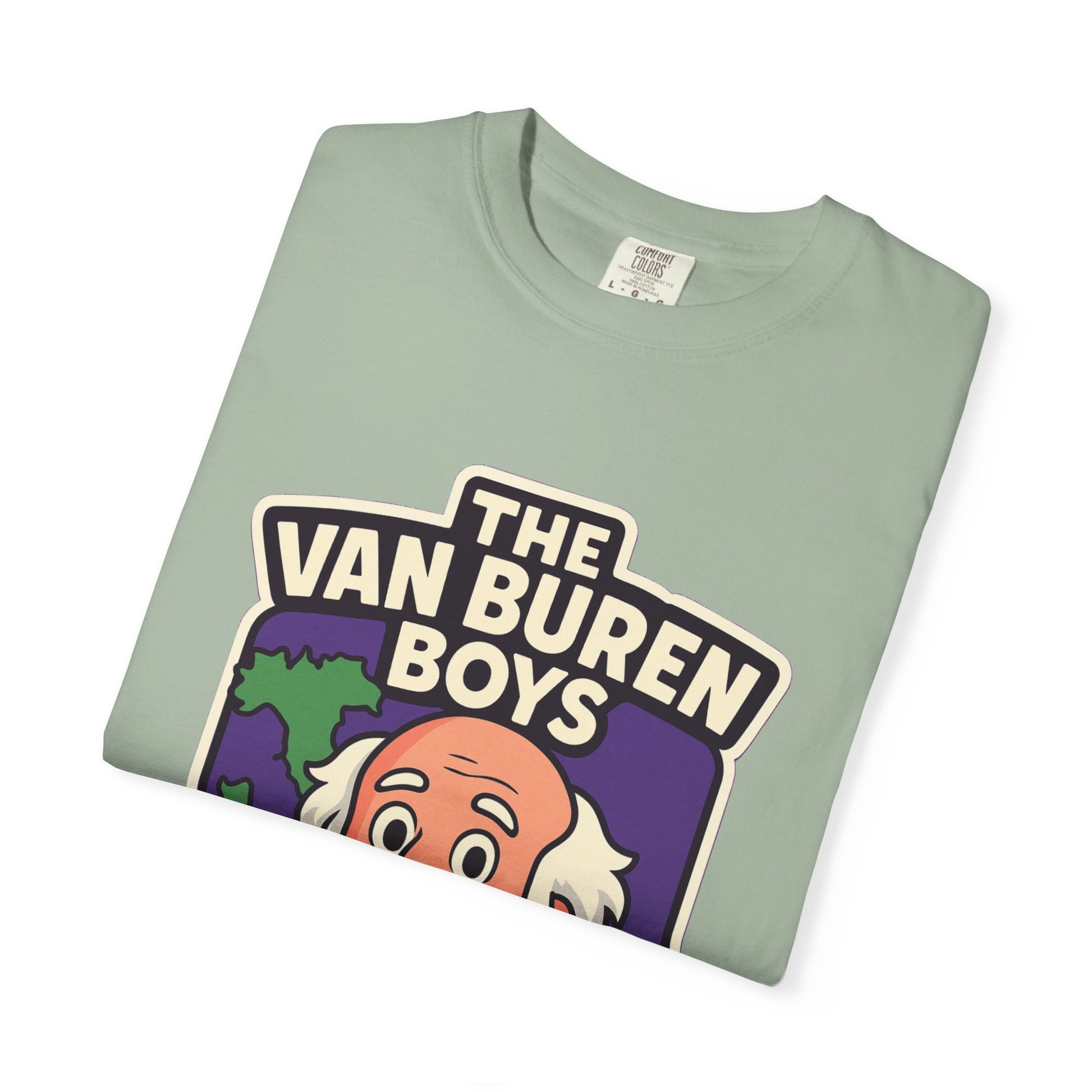 The Van Buren Boys Premium Tee - garment-dyed cotton | Genius Mangoes