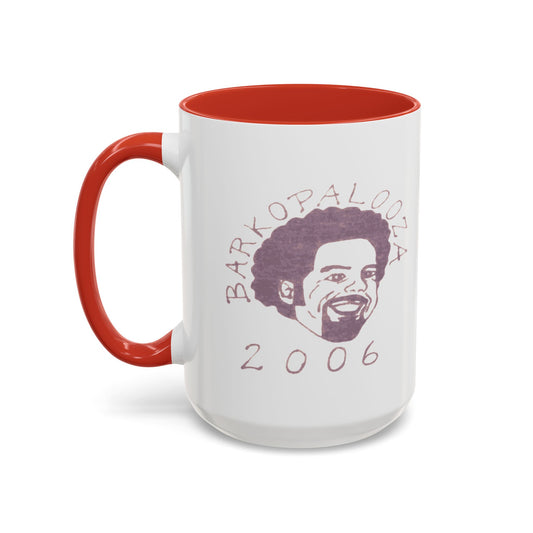 Barkopalooza 2006 Coffee Mug - Color Accent 11oz and 15oz | Genius Mangoes