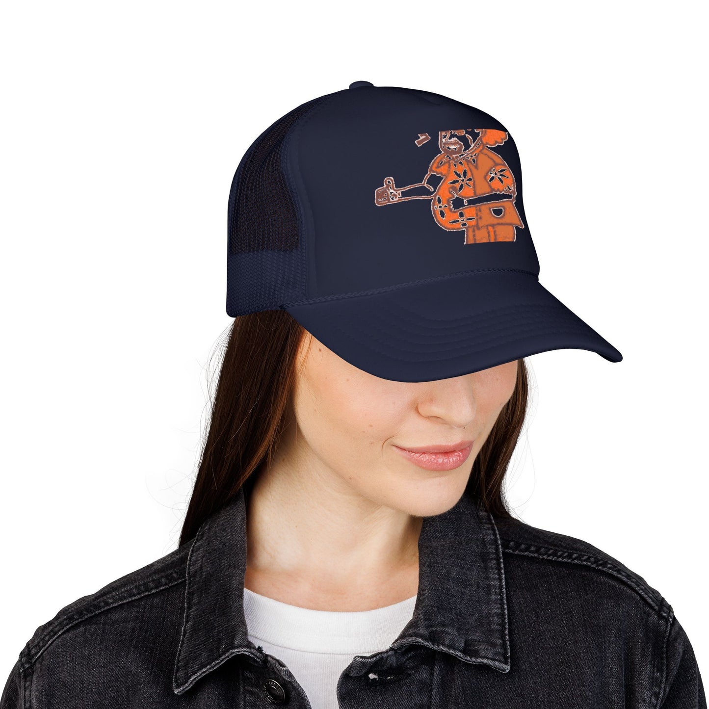 Barkopalooza 1999 Retro Foam Trucker Hat - lifestyle view | Genius Mangoes