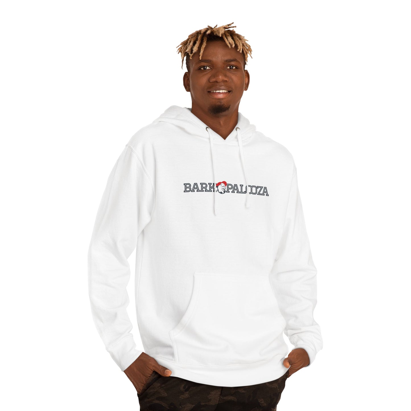 Barkopalooza Logo Premium Hoodie (Independent Trading SS4500) | Genius Mangoes