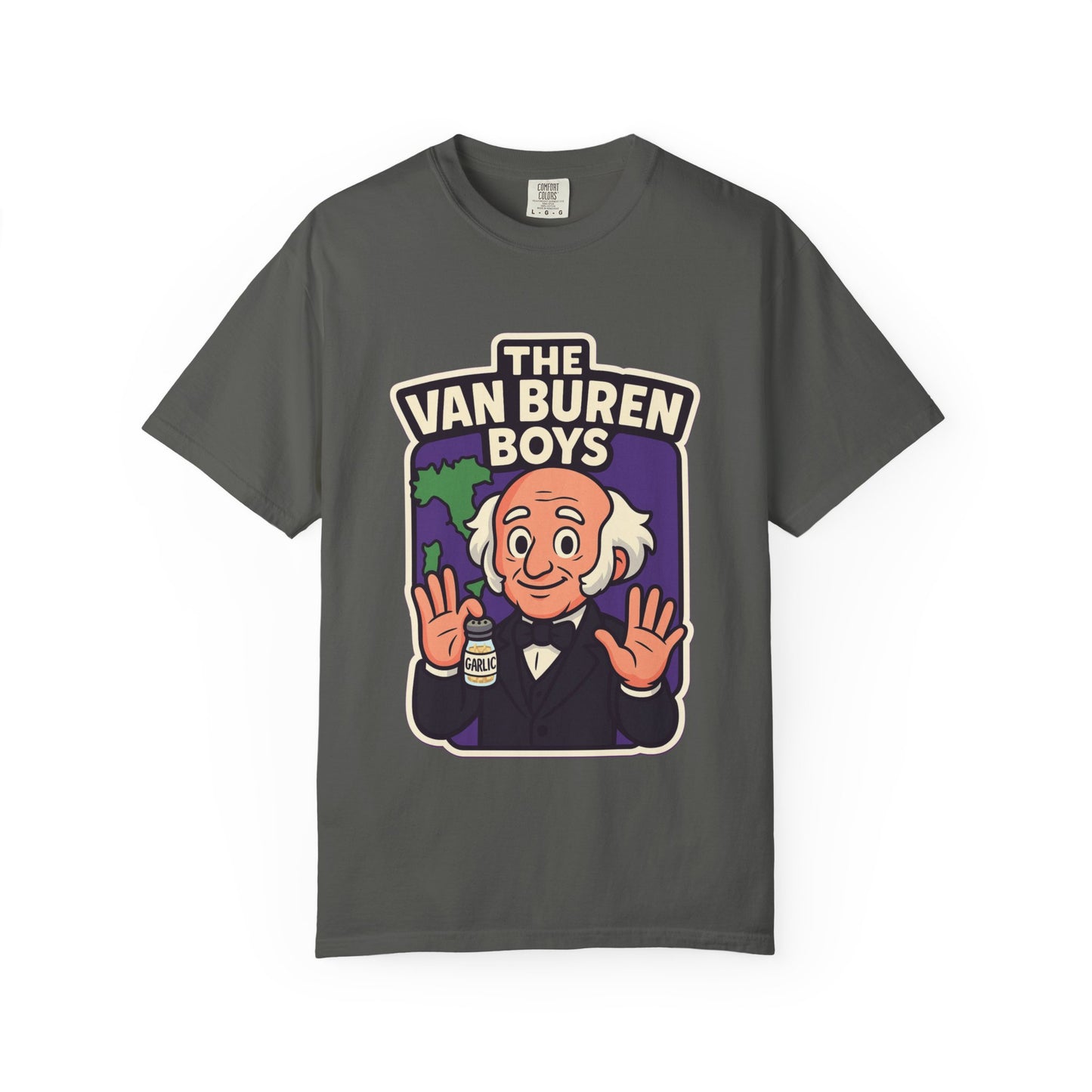 The Van Buren Boys Premium Tee - garment-dyed cotton | Genius Mangoes