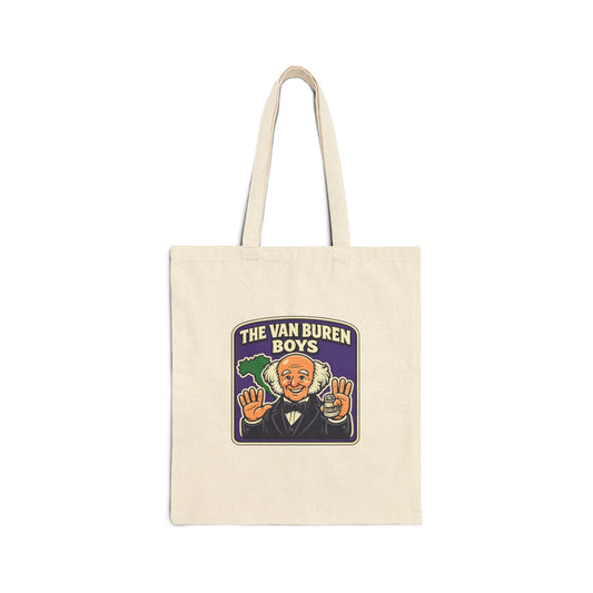 The Van Buren Boys Heavy Cotton Tote Bag | Genius Mangoes