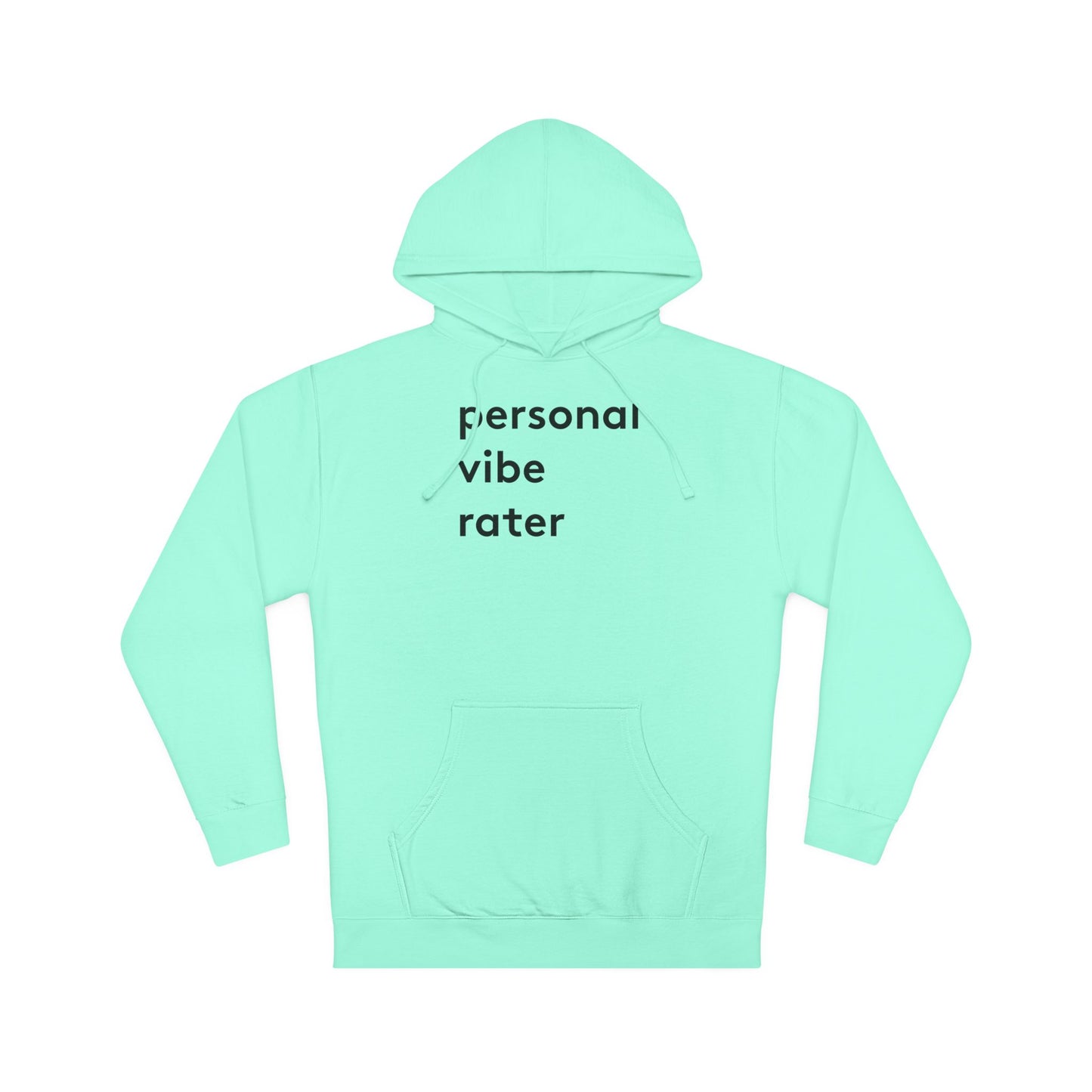 Personal Vibe Rater Premium Hoodie - heavyweight pullover | Genius Mangoes