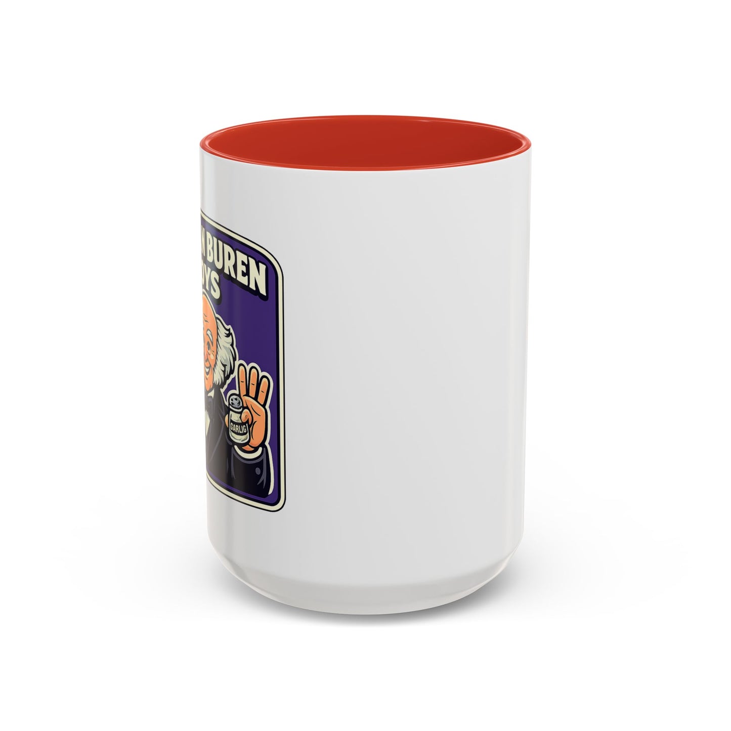 The Van Buren Boys Coffee Mug - Color Accent 11oz and 15oz | Genius Mangoes