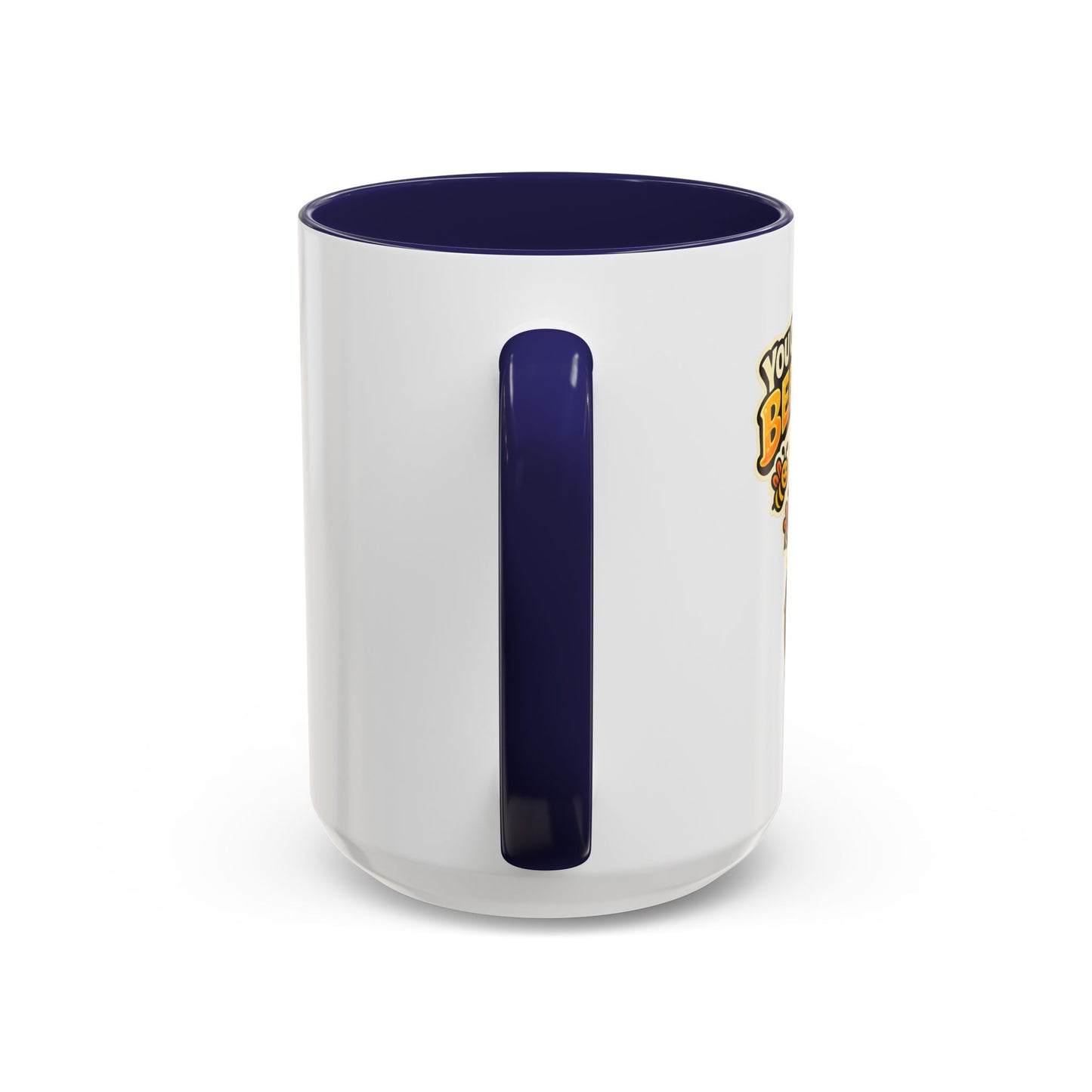 You Catch More Bees with Honey Coffee Mug - Color Accent 11oz and 15oz | Genius Mangoes