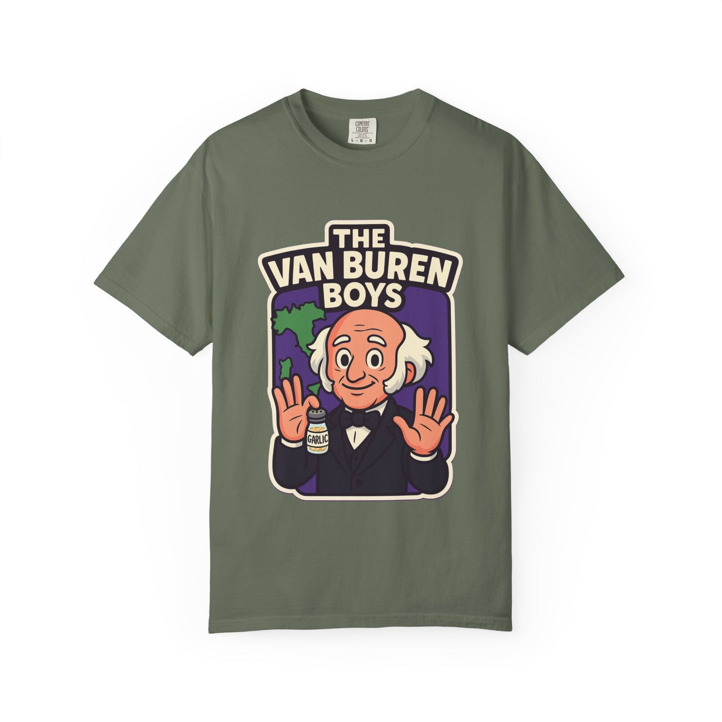 The Van Buren Boys Premium Tee - garment-dyed cotton | Genius Mangoes