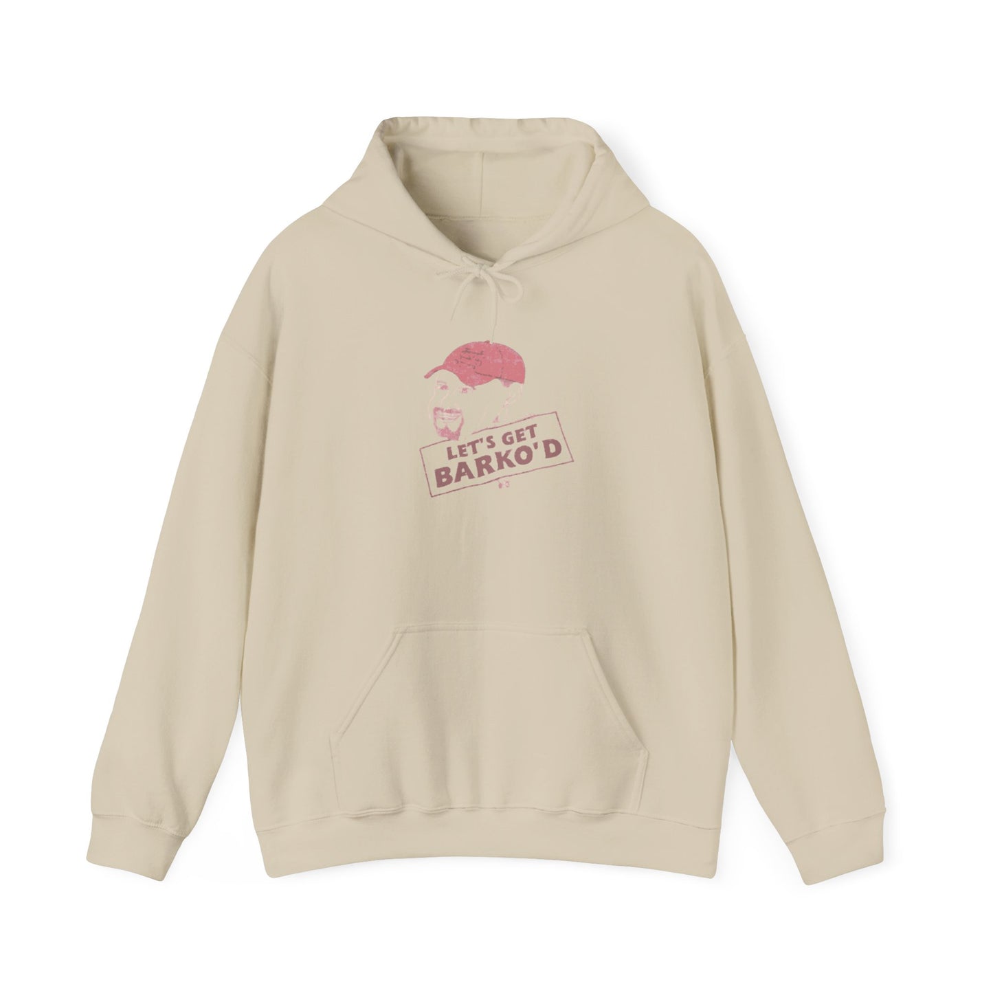 Barkopalooza 1998 - Let's Get Barko'd Hoodie in Sand | Genius Mangoes