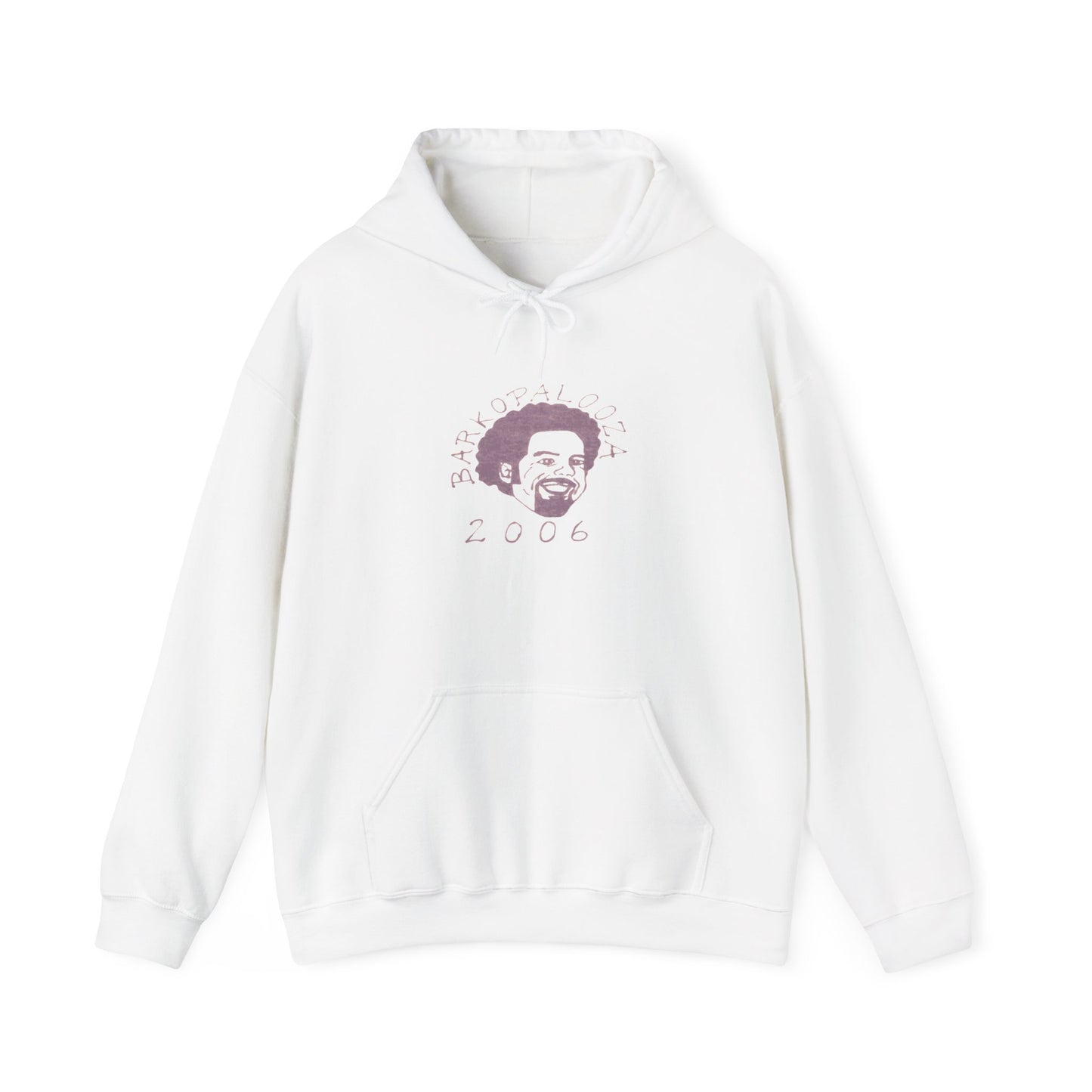 Barkopalooza 2006 Hoodie in White | Genius Mangoes