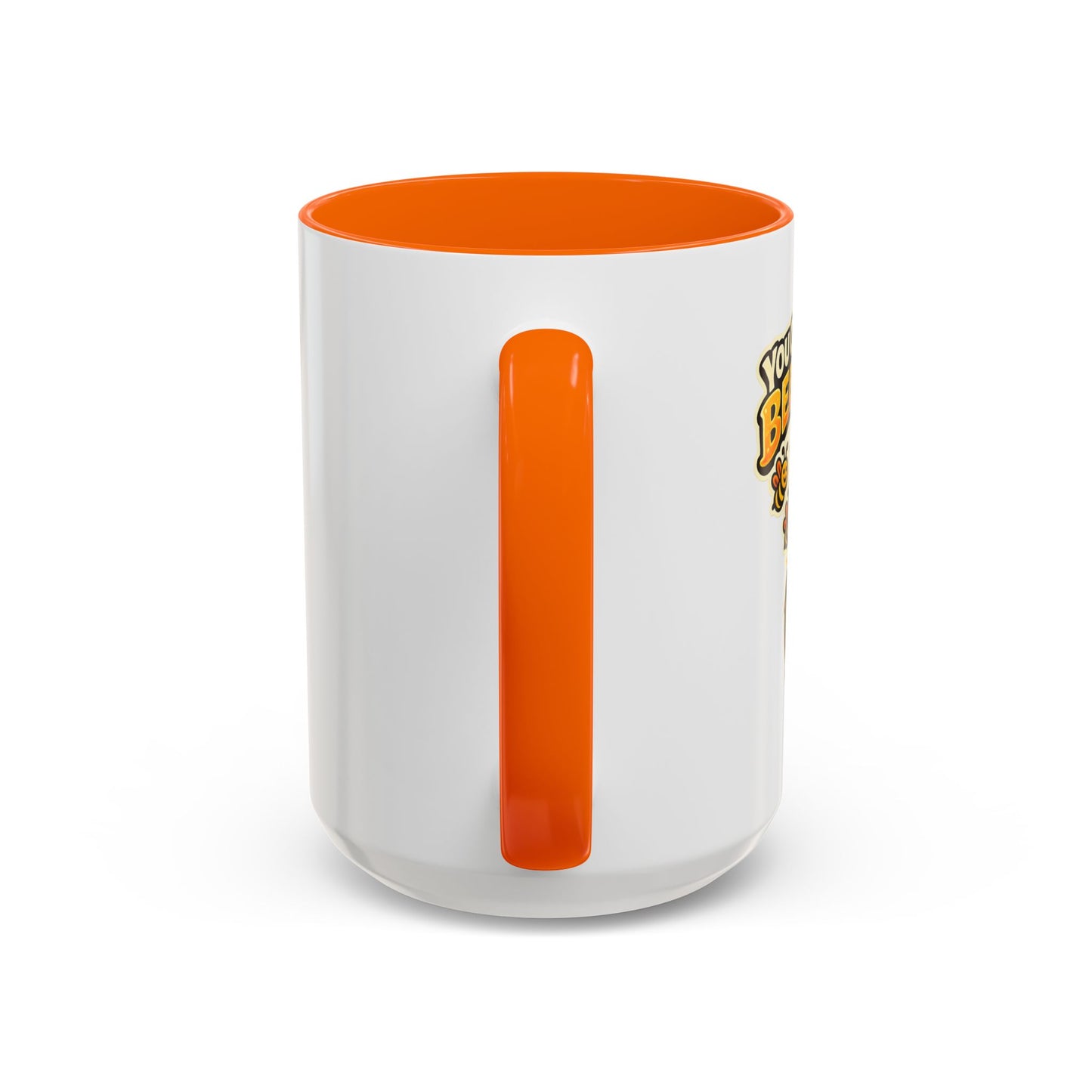 You Catch More Bees with Honey Coffee Mug - Color Accent 11oz and 15oz | Genius Mangoes