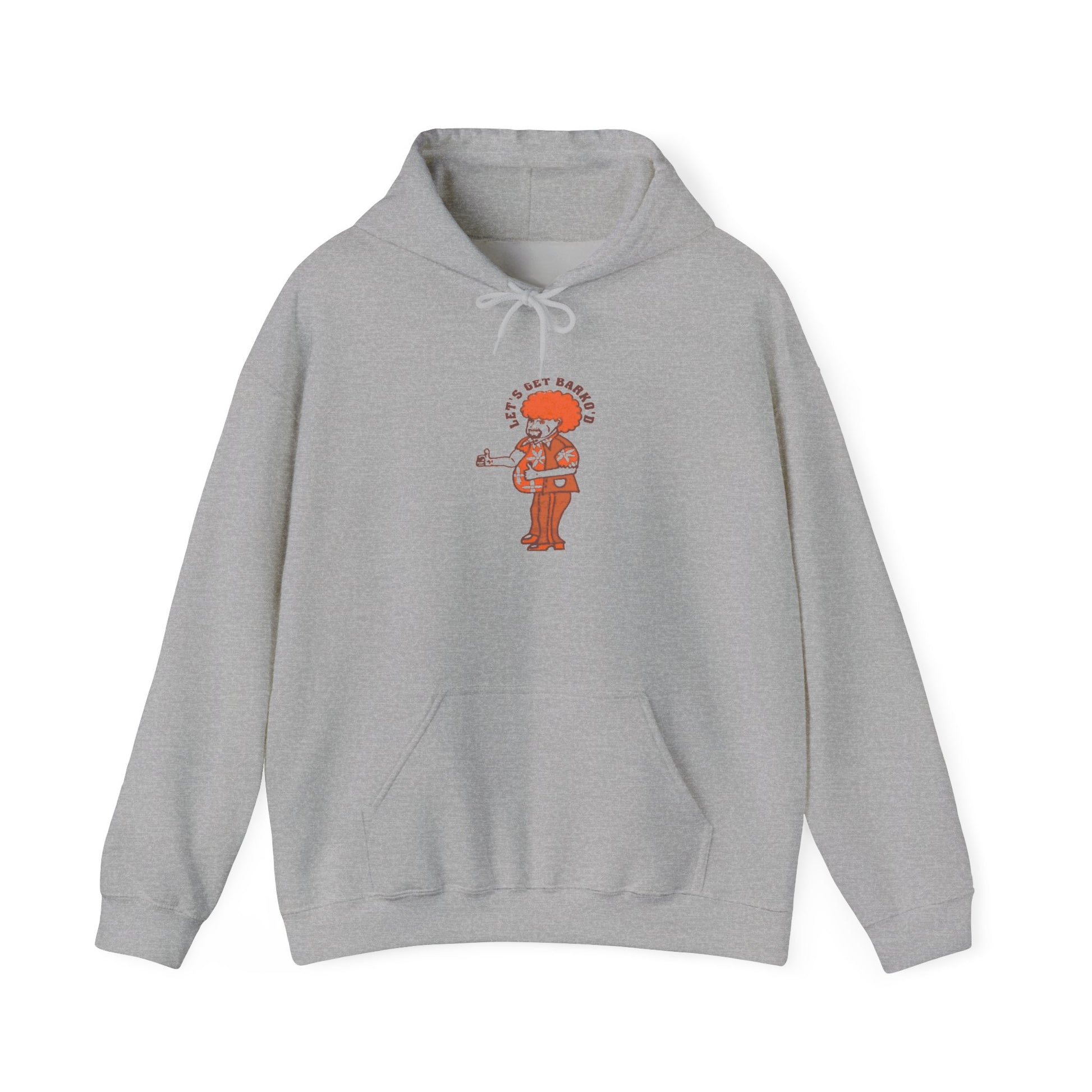 Barkopalooza 1999 - Retro Hoodie in Sport Grey | Genius Mangoes