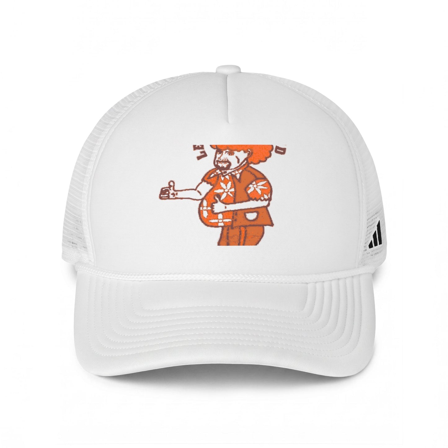 Barkopalooza 1999 Retro Trucker Hat in White / Black | Genius Mangoes
