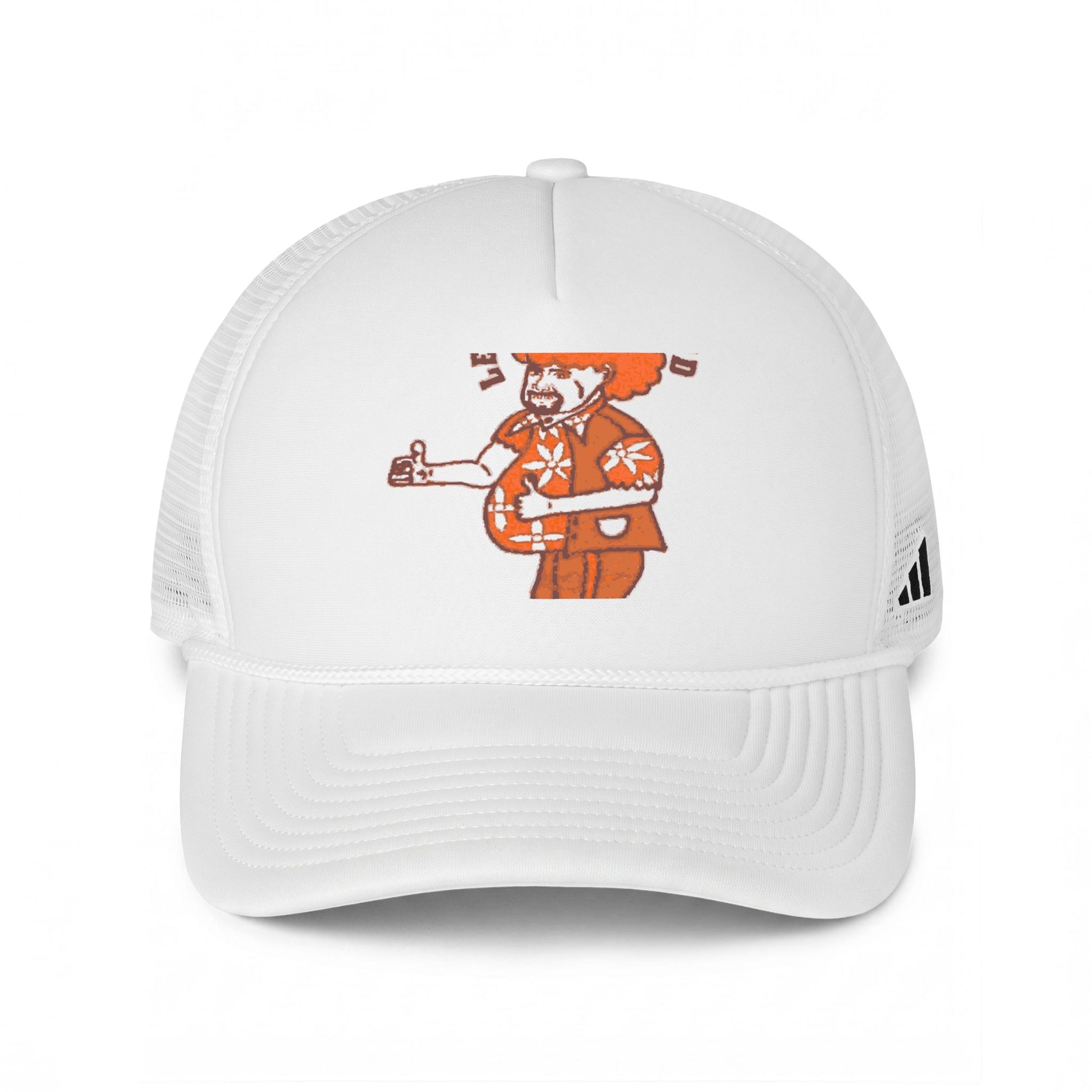 Barkopalooza 1999 Retro Trucker Hat in White / Black | Genius Mangoes