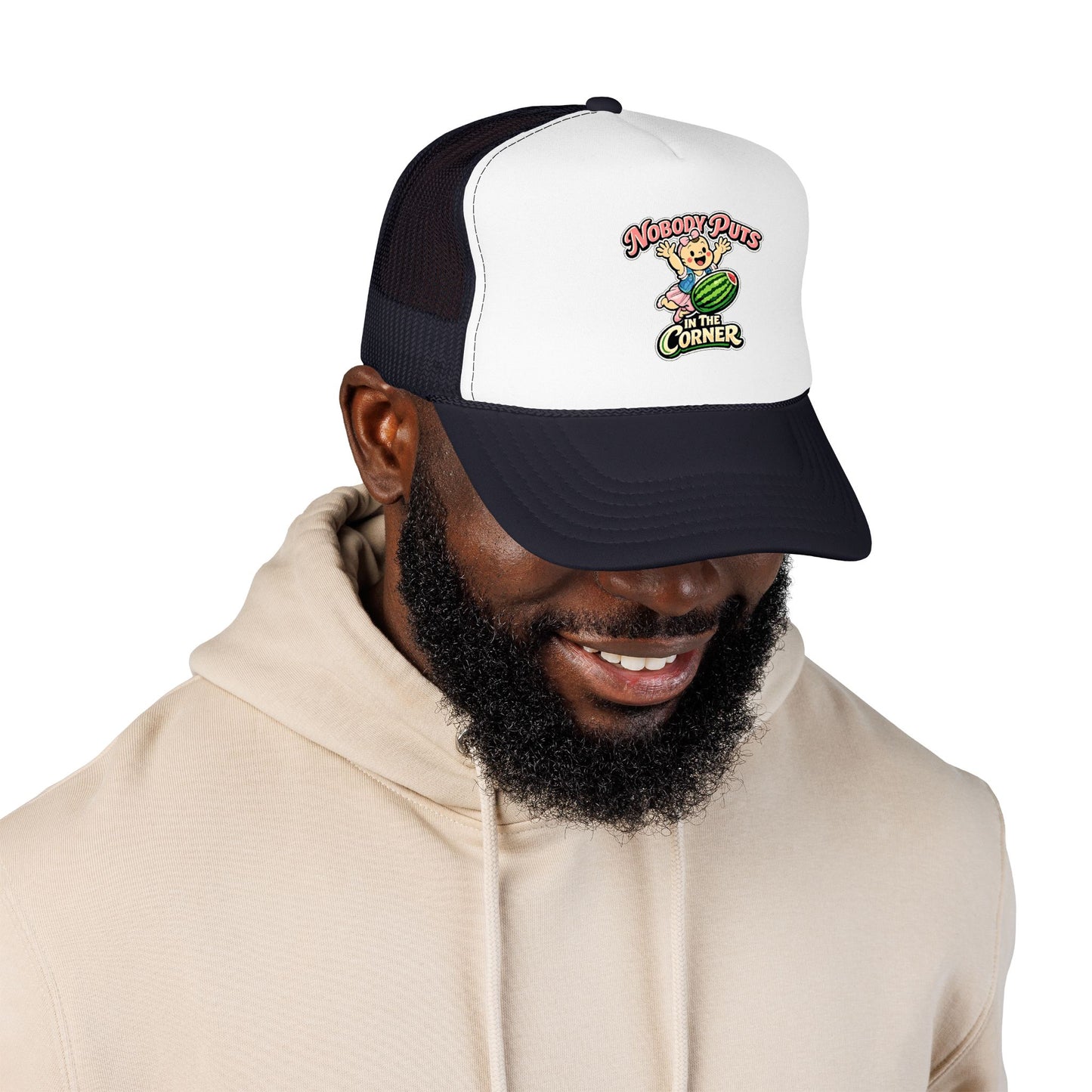 Corner Baby Foam Trucker Hat | Genius Mangoes