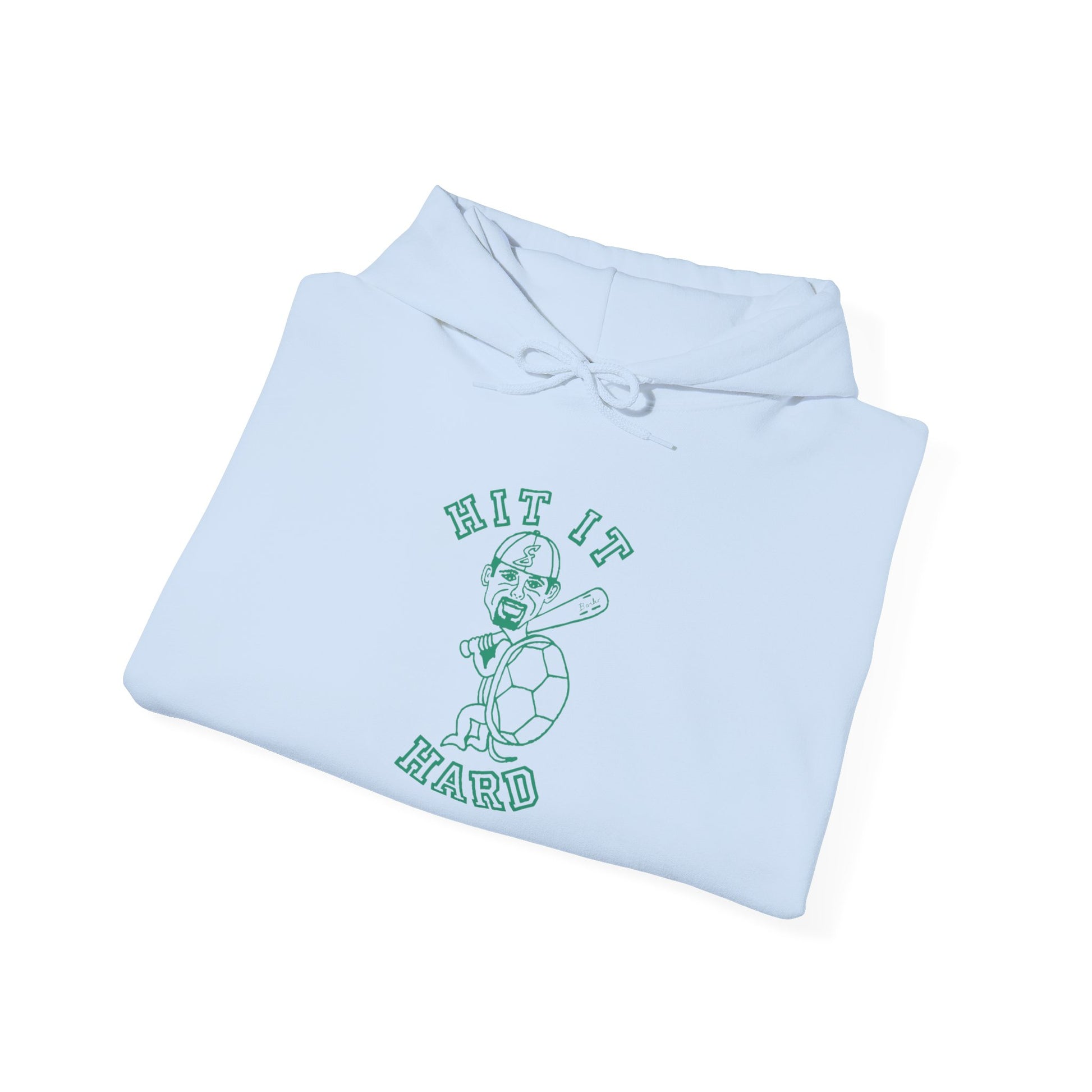 Barkopalooza - Hit it Hard Hoodie - lifestyle view | Genius Mangoes