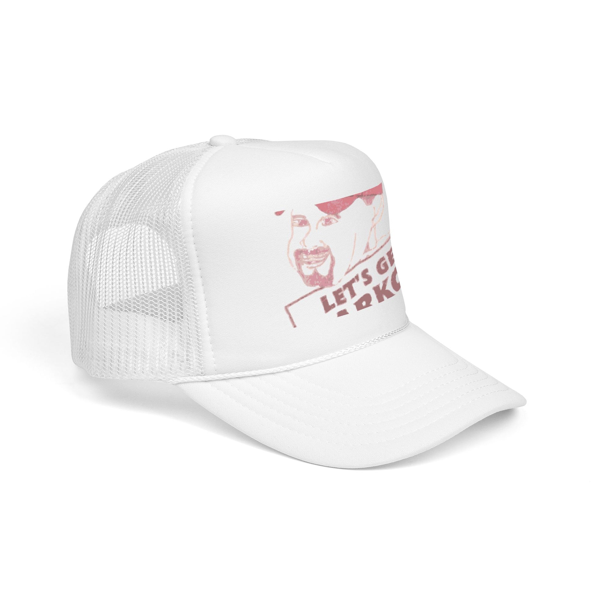 Barkopalooza 1998 Let's Get Barko'd Foam Trucker Hat - lifestyle view | Genius Mangoes