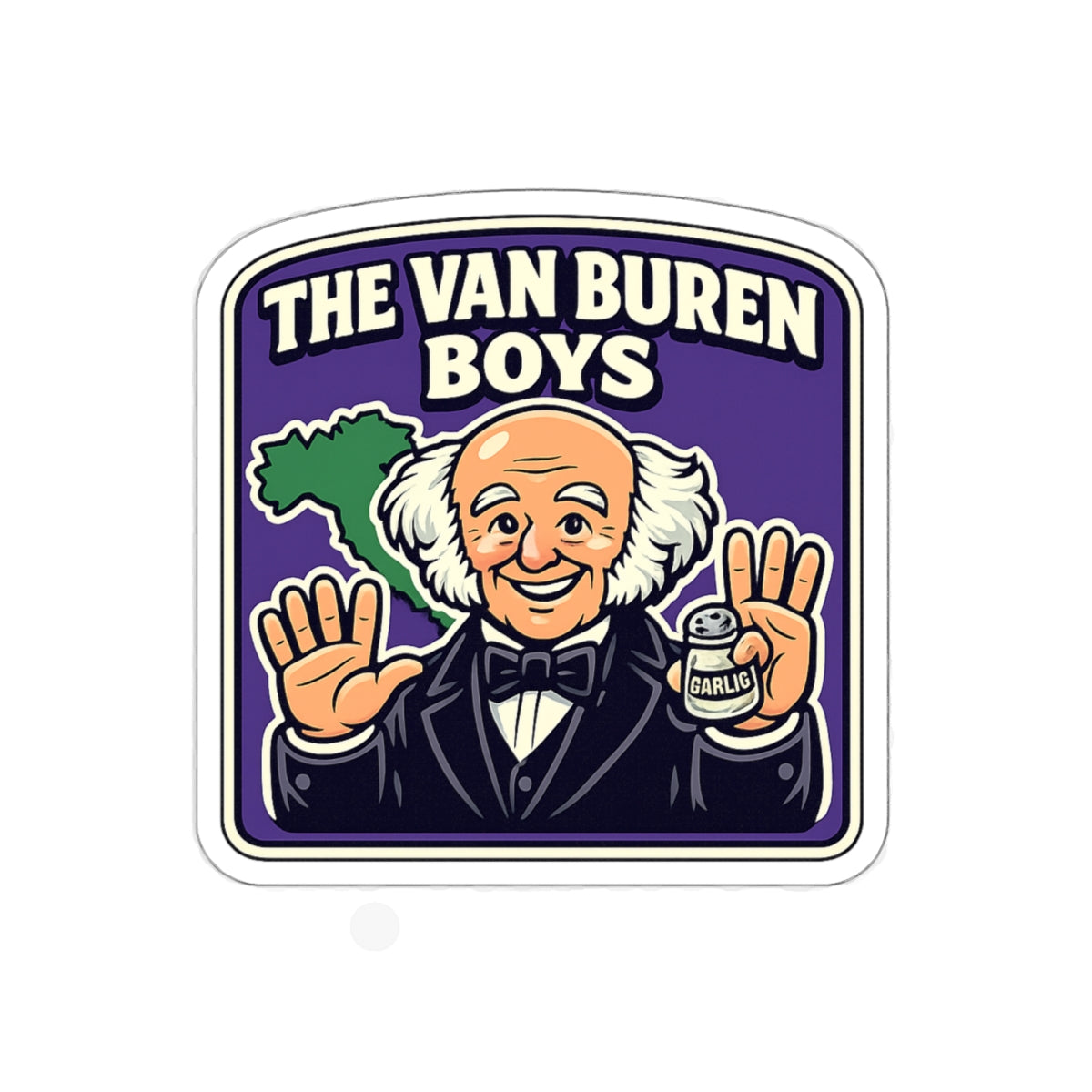 The Van Buren Boys Die-Cut Sticker - Waterproof Vinyl Decal | Genius Mangoes