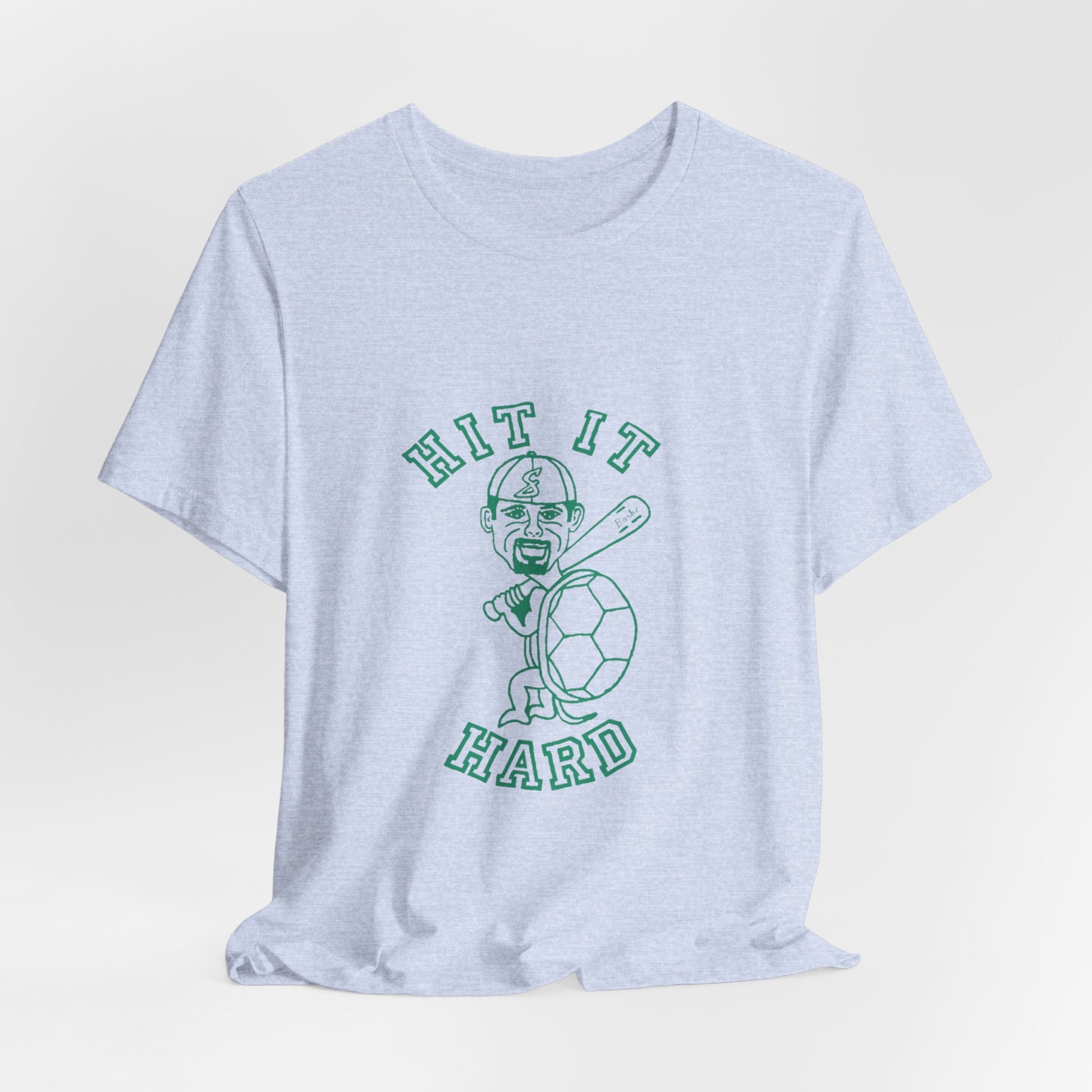 Barkopalooza - Hit it Hard T-Shirt - premium cotton tee | Genius Mangoes