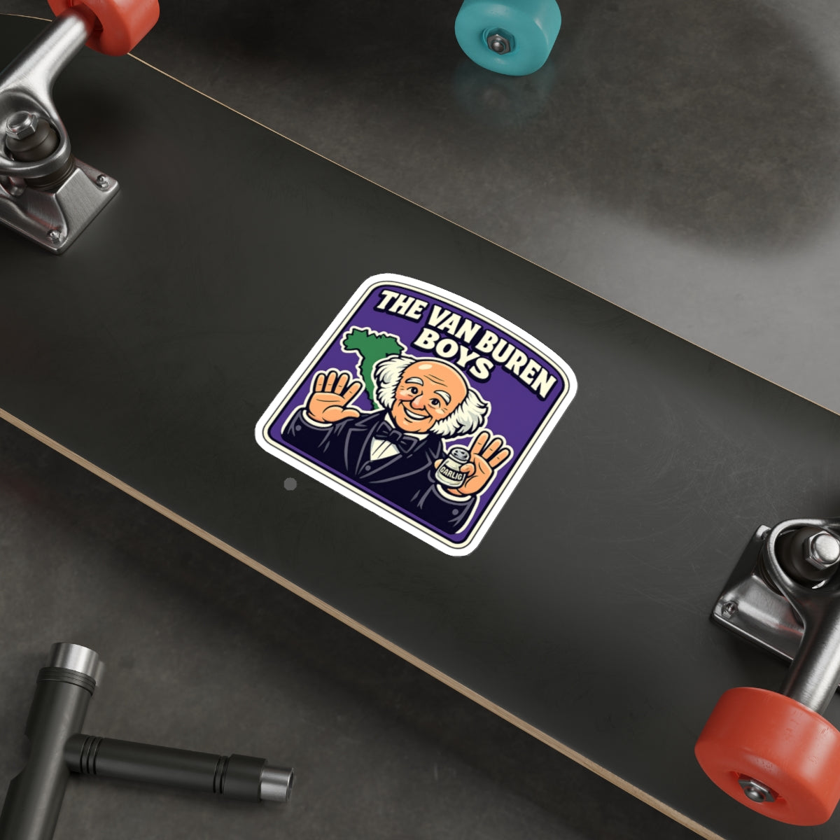 The Van Buren Boys Die-Cut Sticker - Waterproof Vinyl Decal | Genius Mangoes