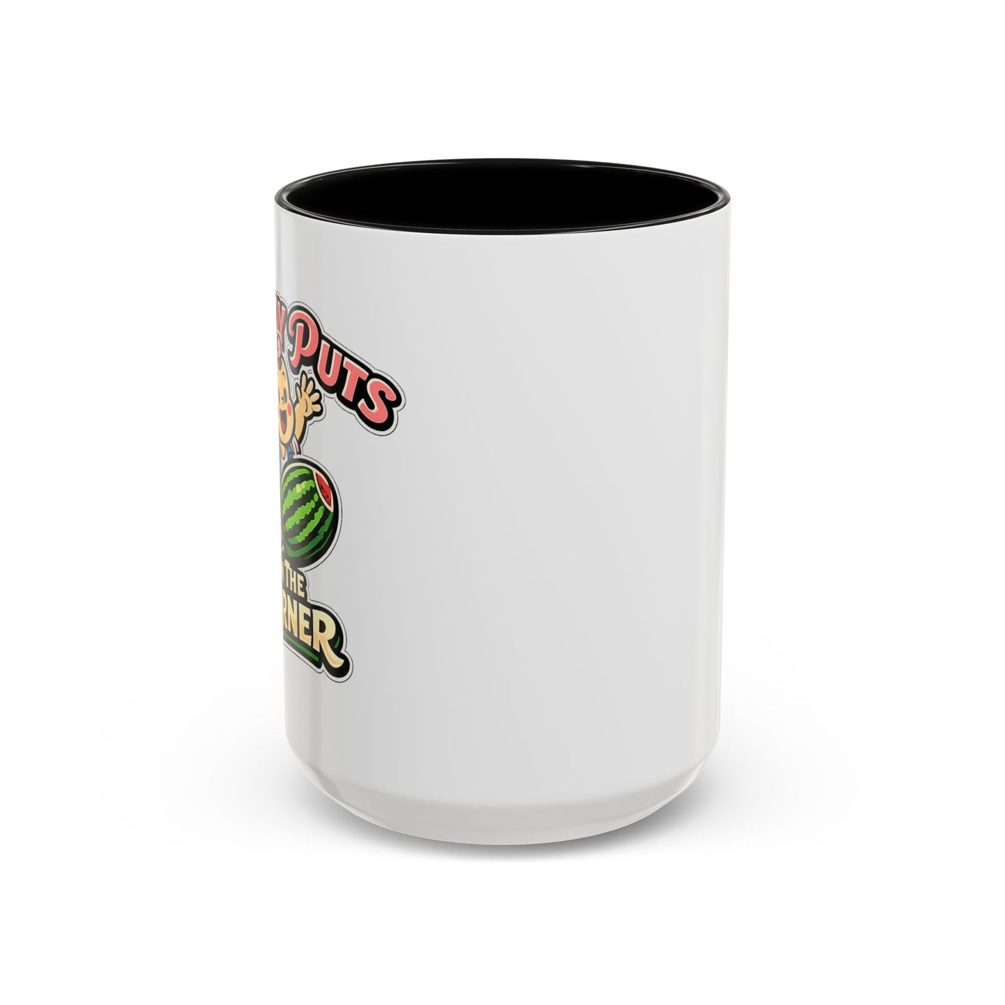 Corner Baby Coffee Mug - Color Accent (11oz & 15oz) | Genius Mangoes