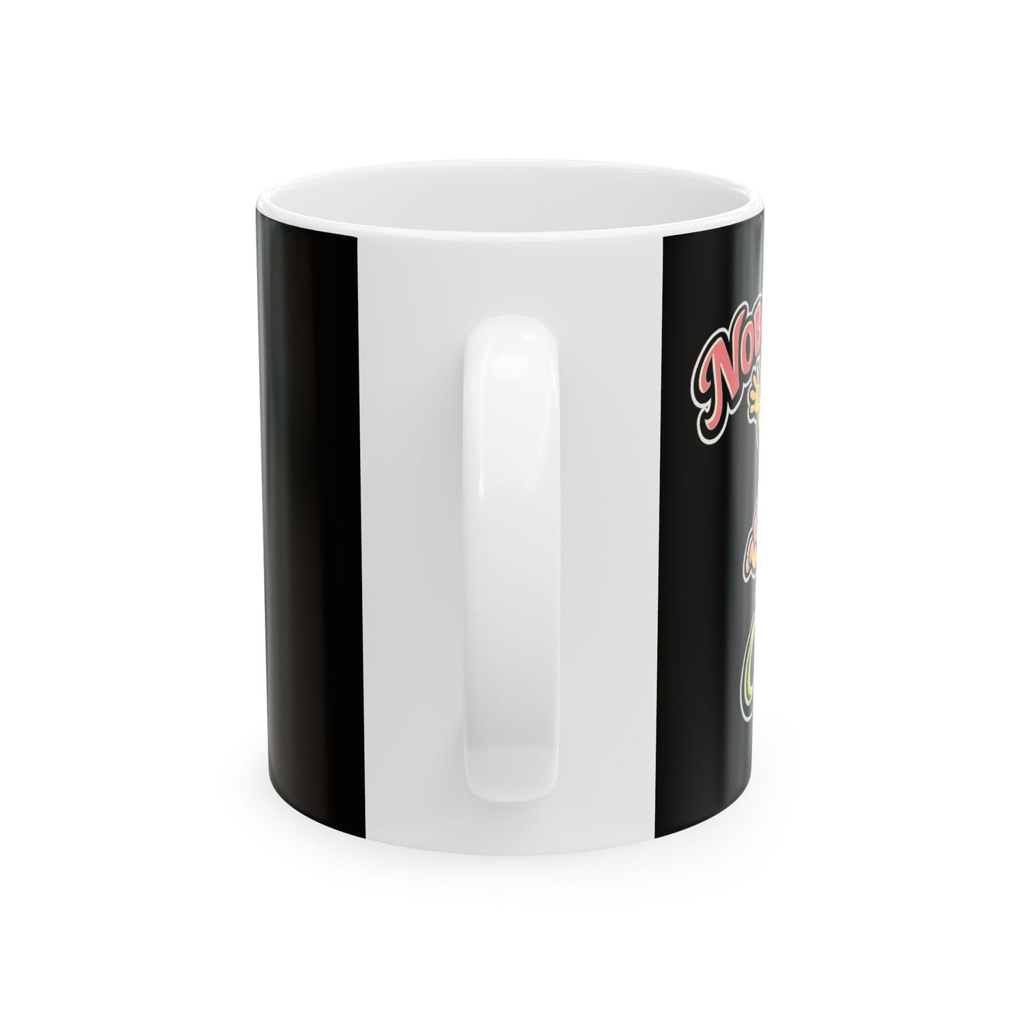 Corner Baby Coffee Mug - Black (11oz & 15oz) | Genius Mangoes