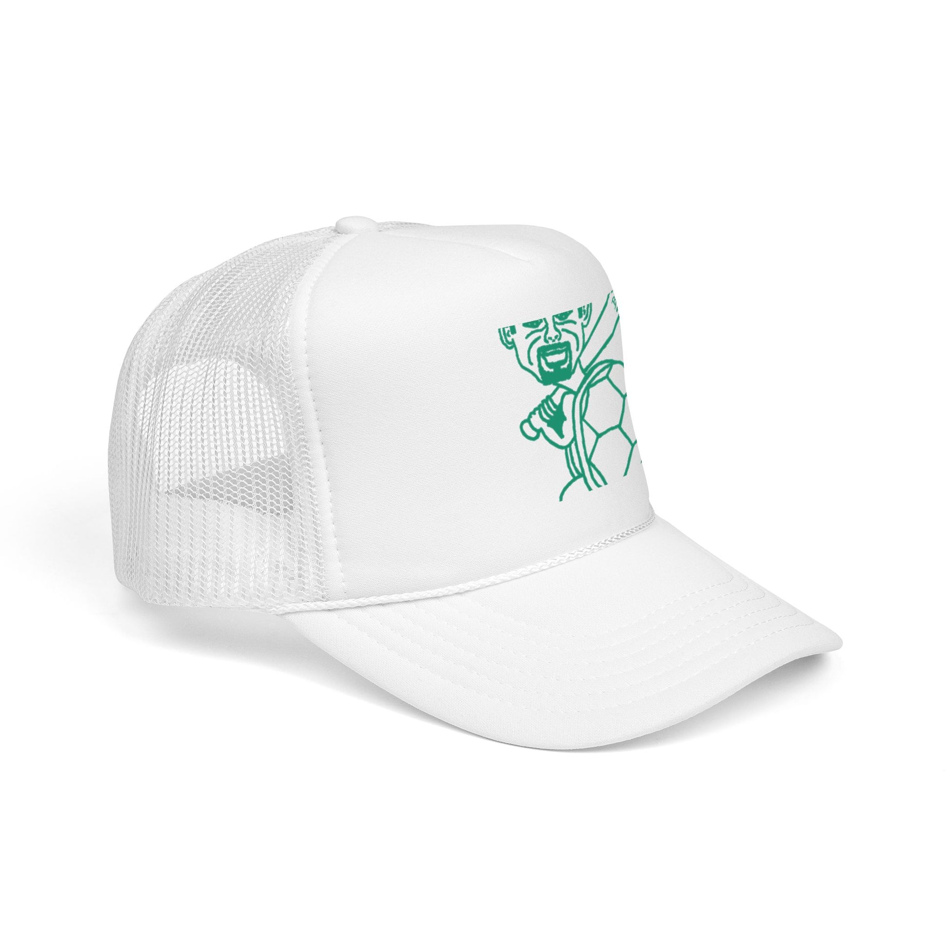Barkopalooza Hit it Hard Foam Trucker Hat - lifestyle view | Genius Mangoes