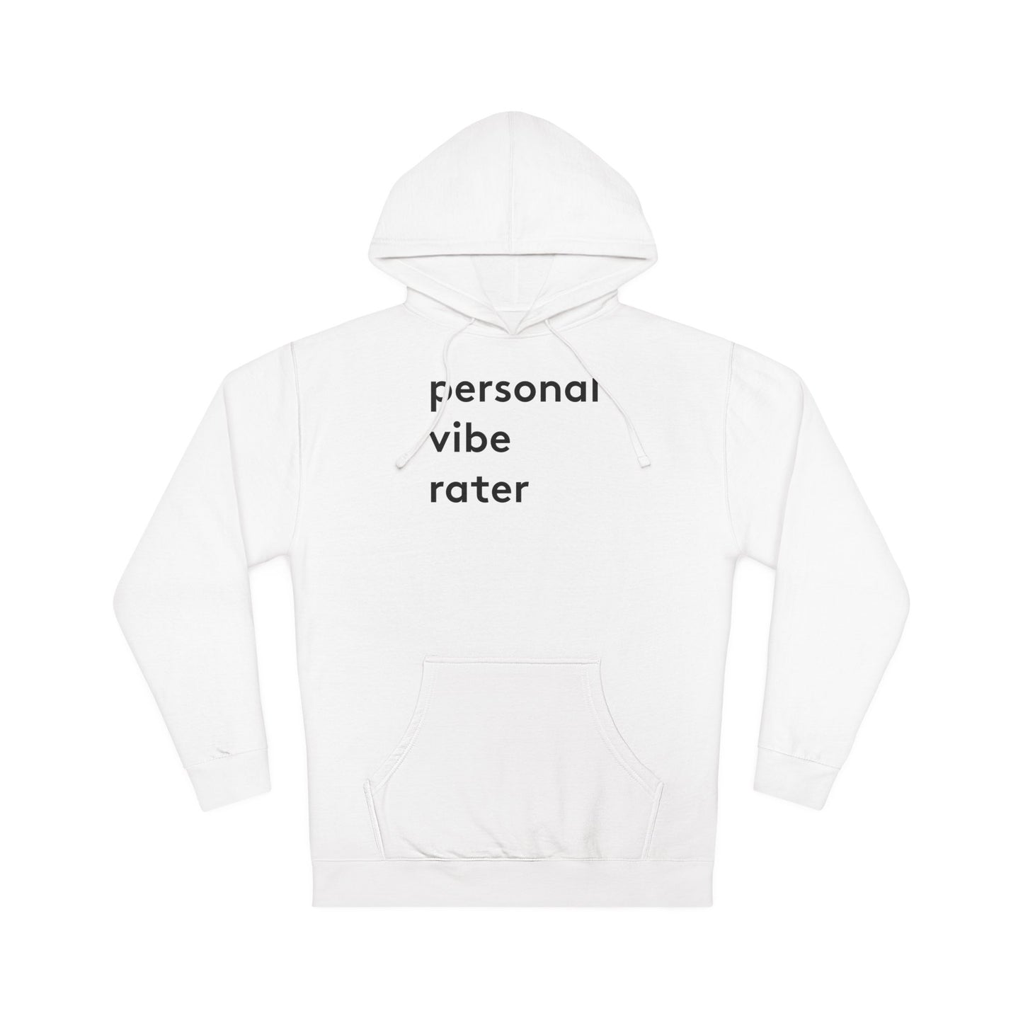 Personal Vibe Rater Premium Hoodie - heavyweight pullover | Genius Mangoes