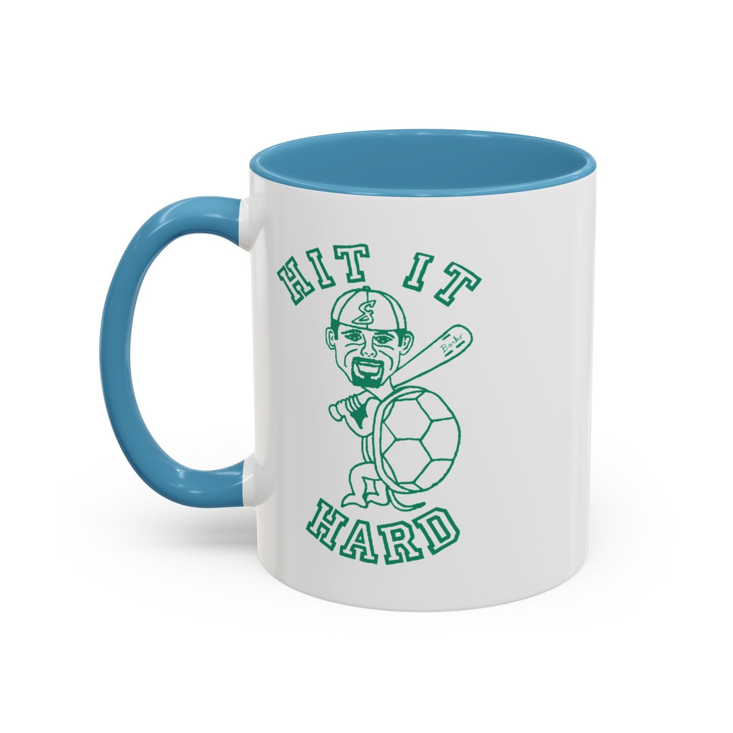 Barkopalooza - Hit it Hard Coffee Mug - Color Accent 11oz and 15oz | Genius Mangoes