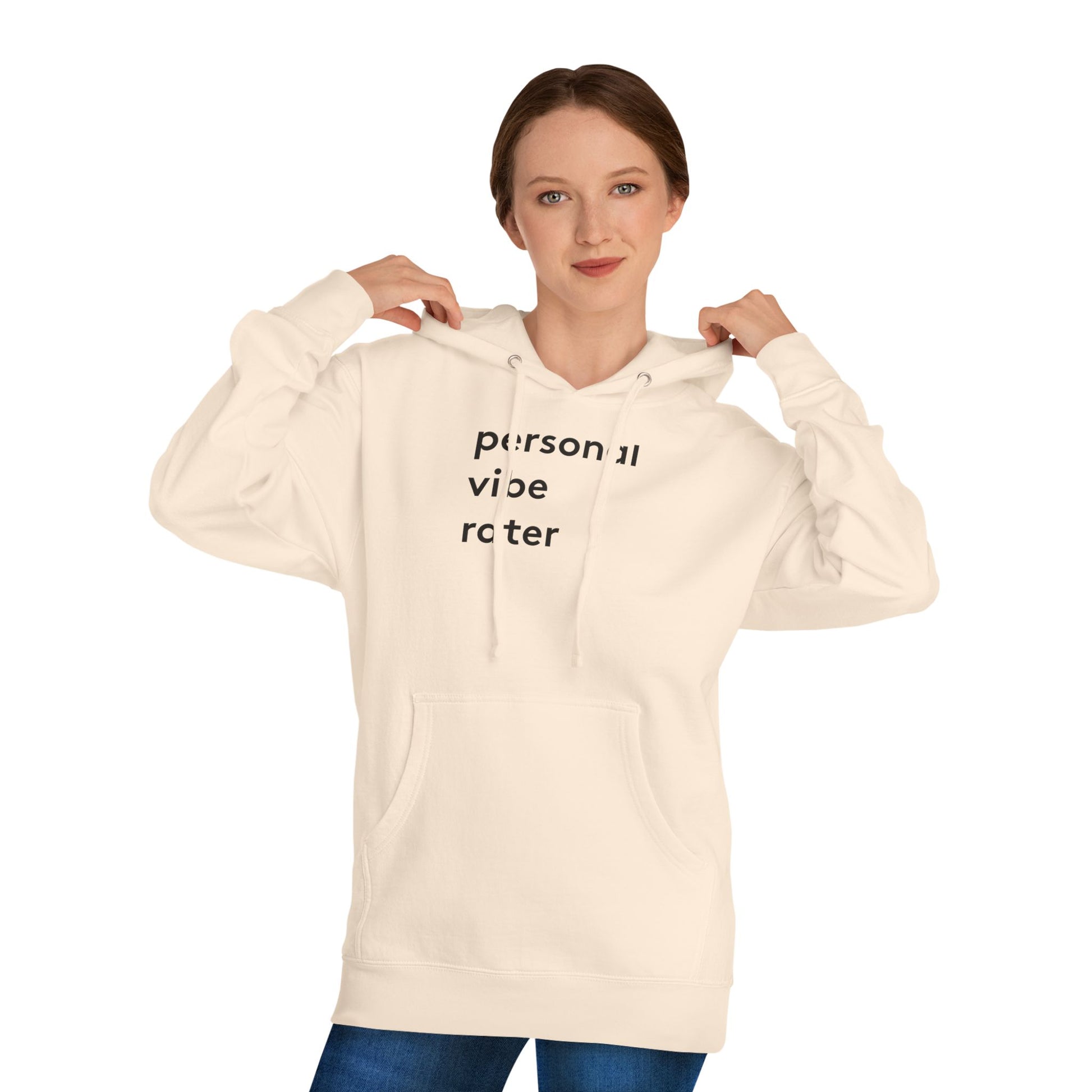 Personal Vibe Rater Premium Hoodie - heavyweight pullover | Genius Mangoes