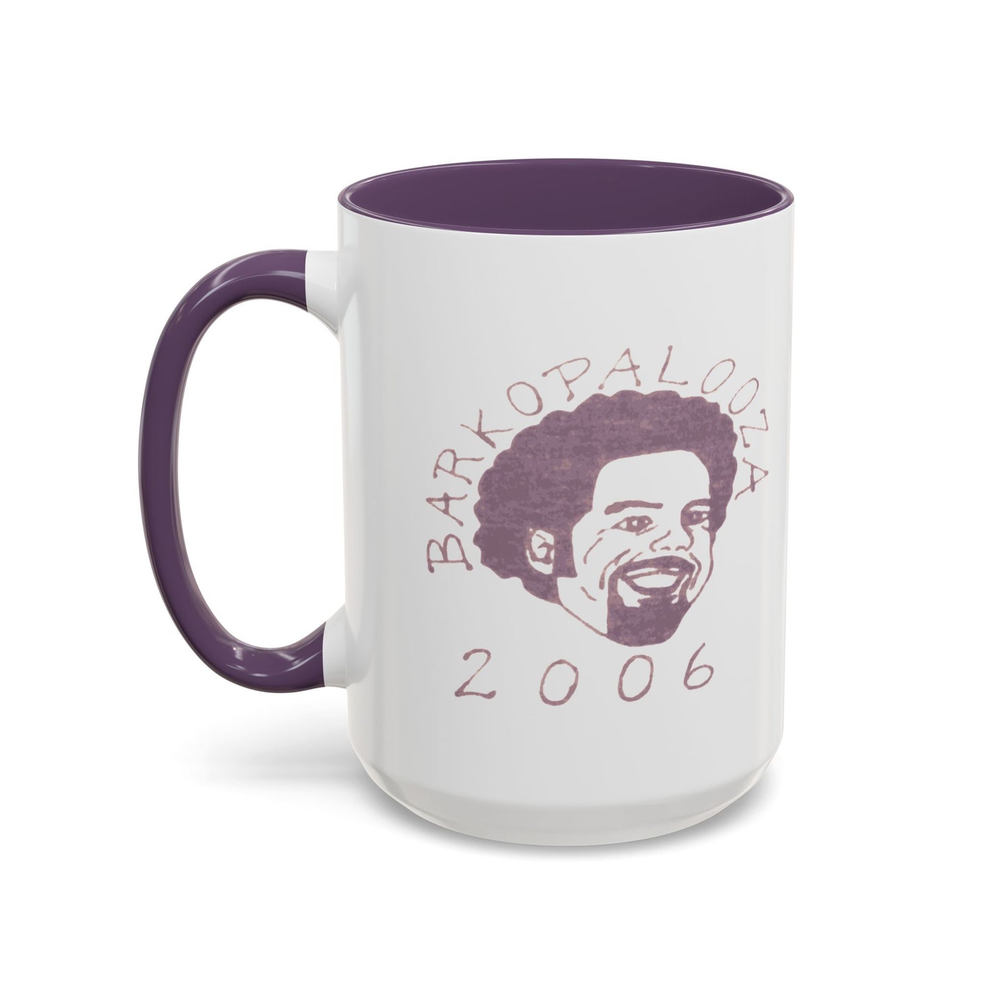 Barkopalooza 2006 Coffee Mug - Color Accent 11oz and 15oz | Genius Mangoes