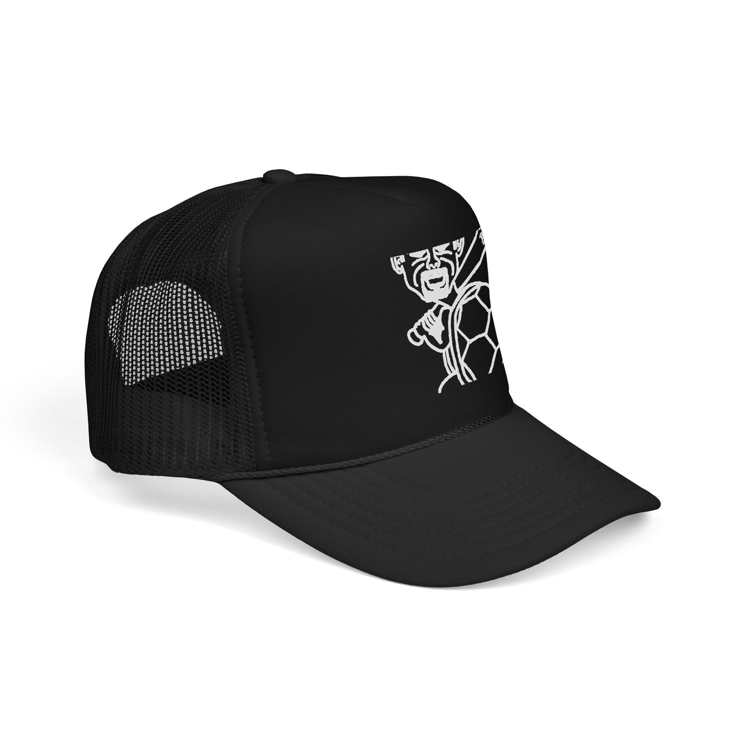 Barkopalooza Hit it Hard Foam Trucker Hat - lifestyle view | Genius Mangoes