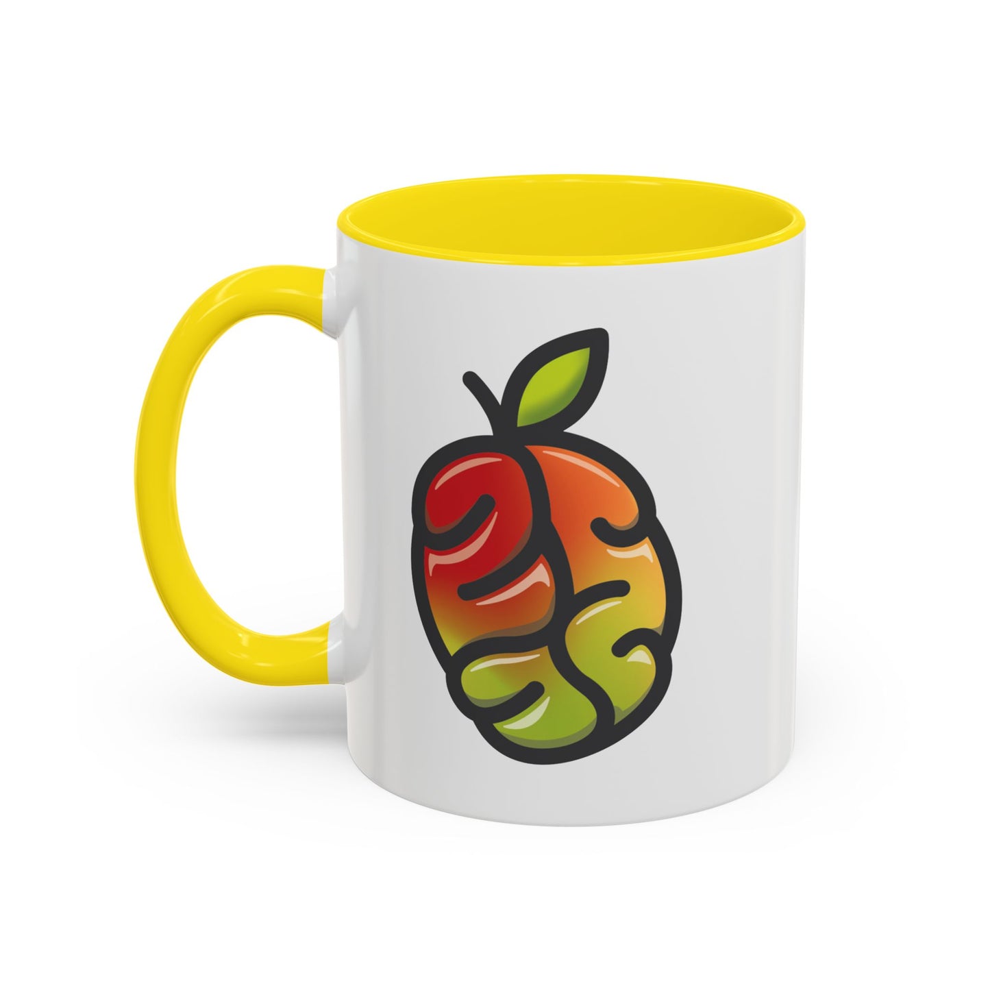Genius Mangoes Logo Coffee Mug - Color Accent 11oz and 15oz | Genius Mangoes